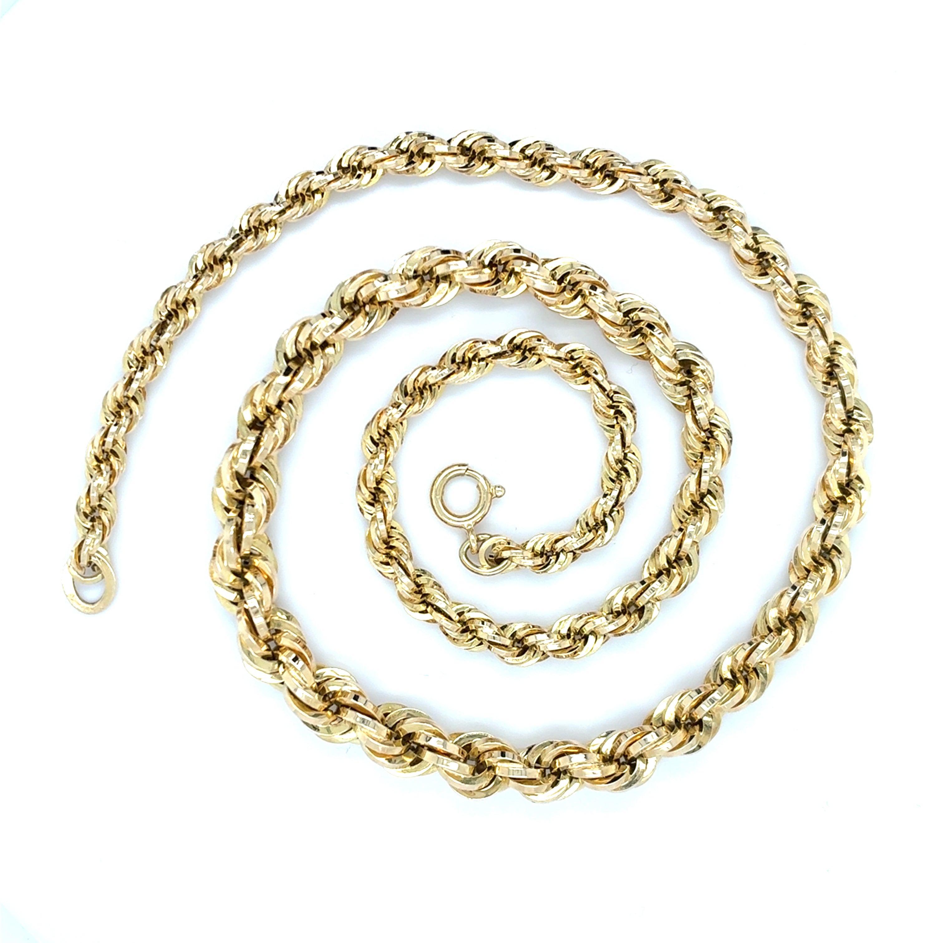 Kordelkette Gold 585 Gelbgold 14kt L: ca. 45cm Kordelcollier