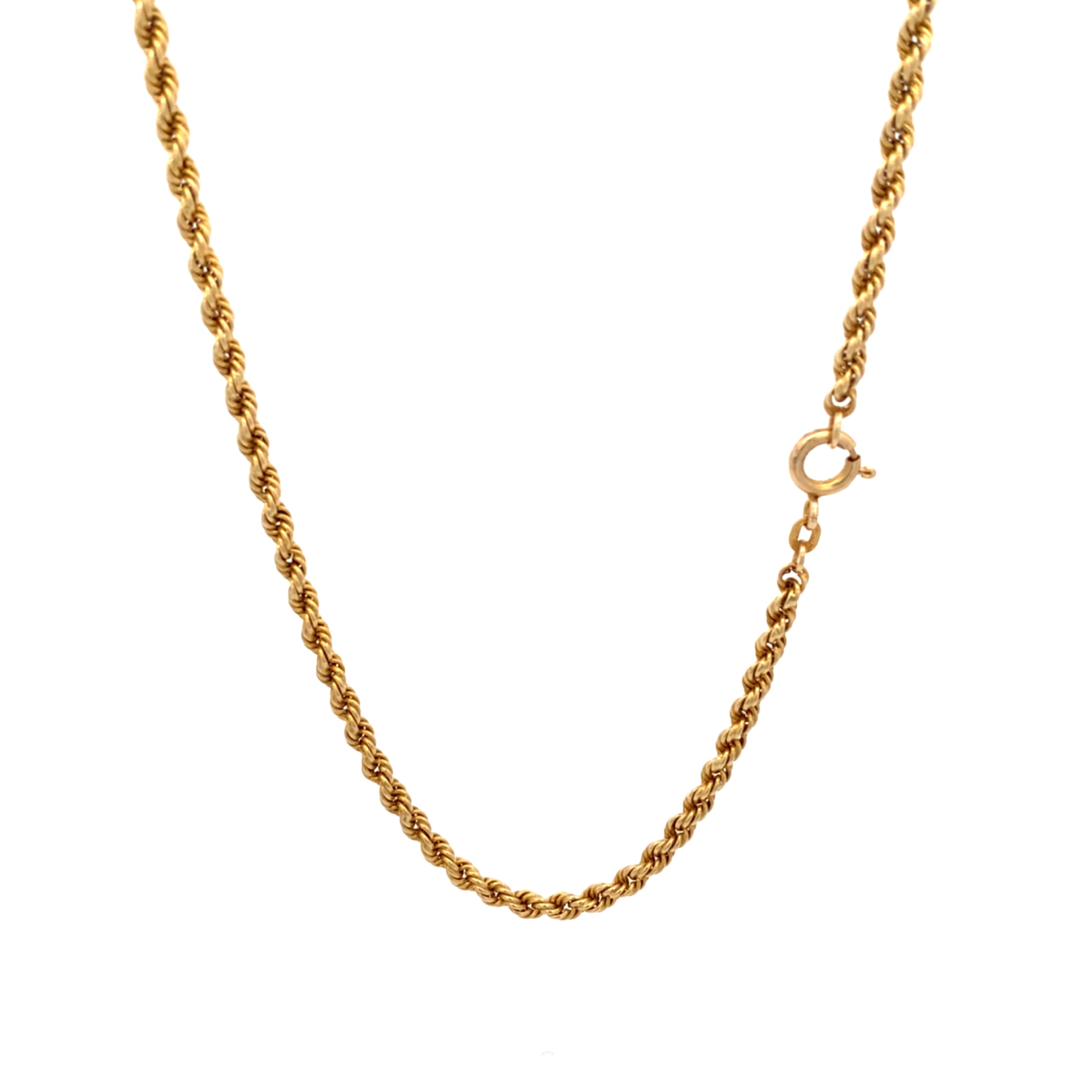 Kordelkette Gelbgold 585