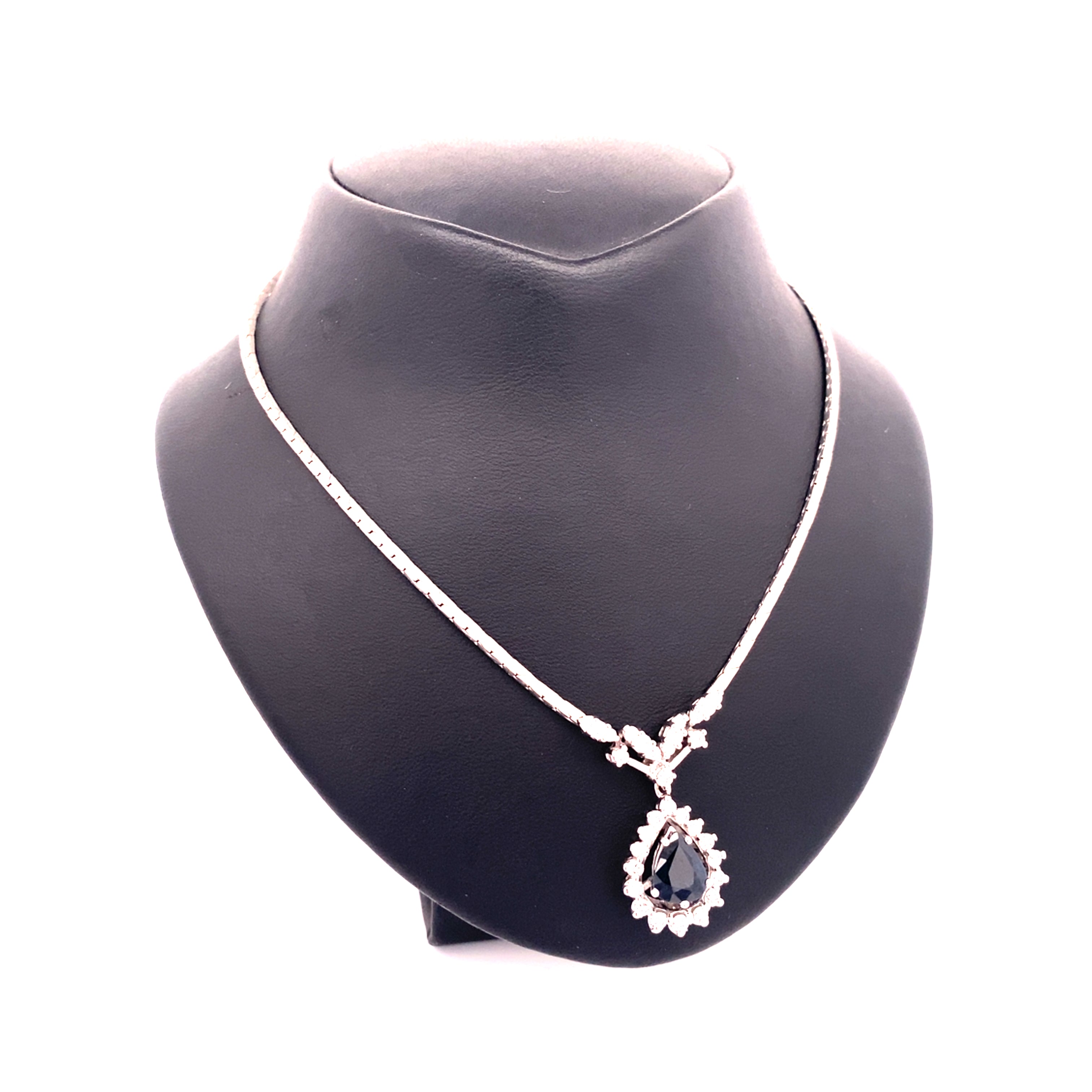Collier Weißgold 585 mit Brillanten
