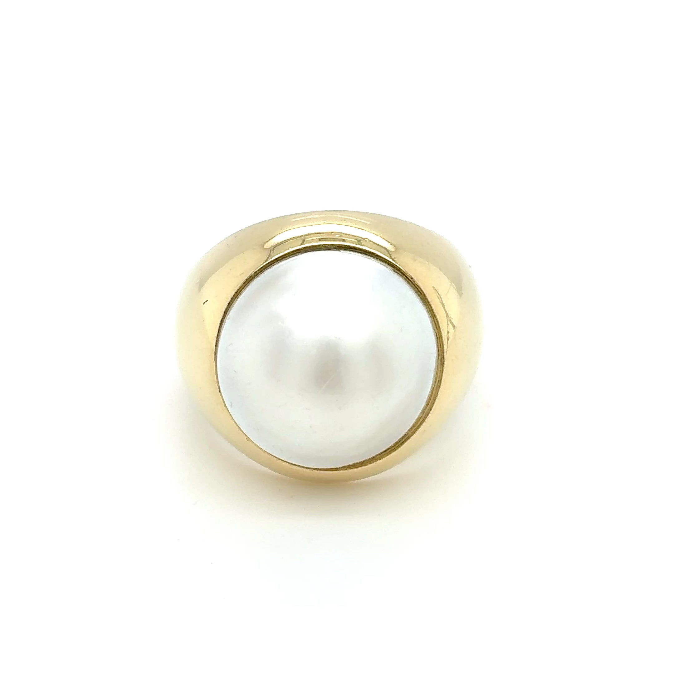 Wempe Goldring 750 Gelbgold 18 Karat