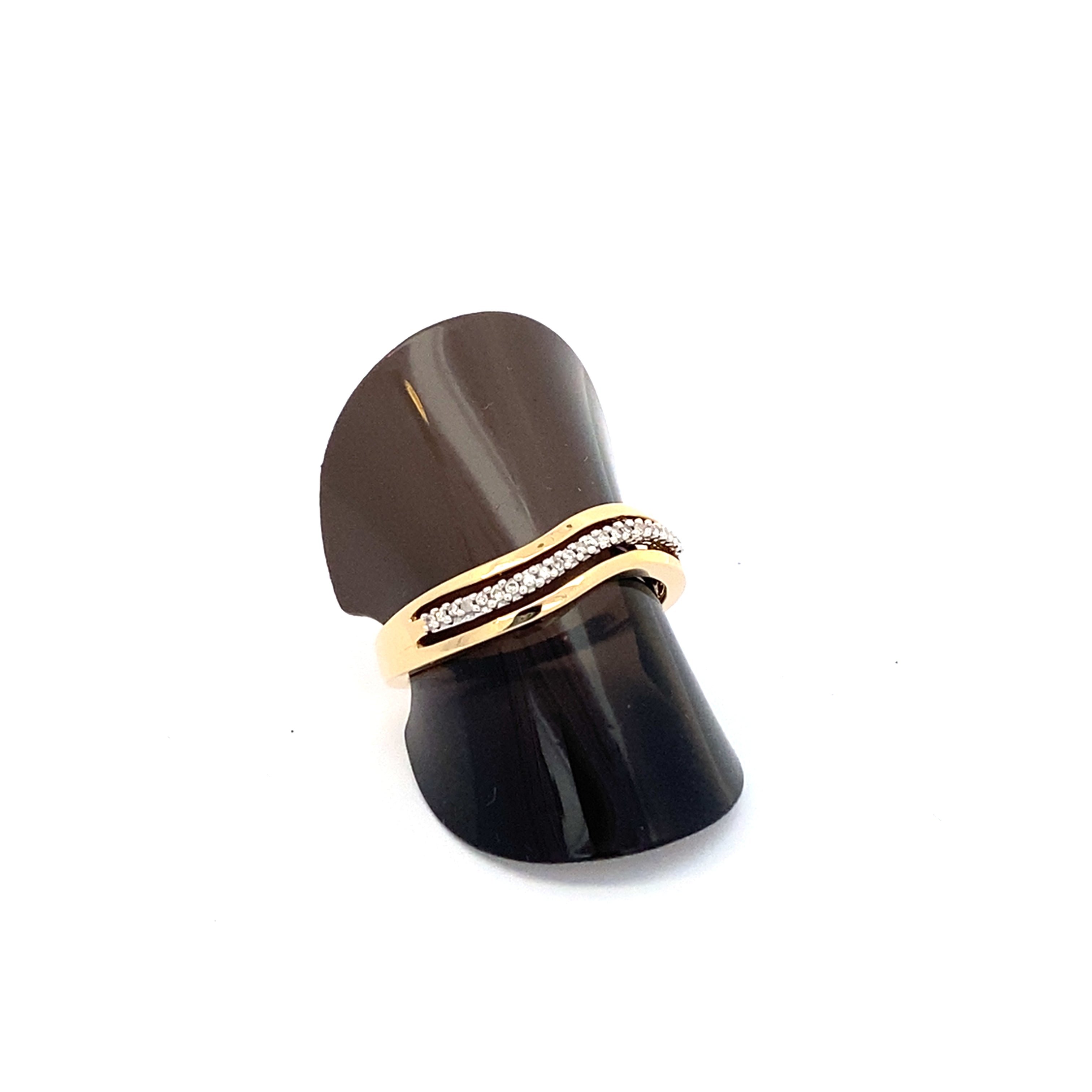Damenring Gelbgold 585 mit Brillanten