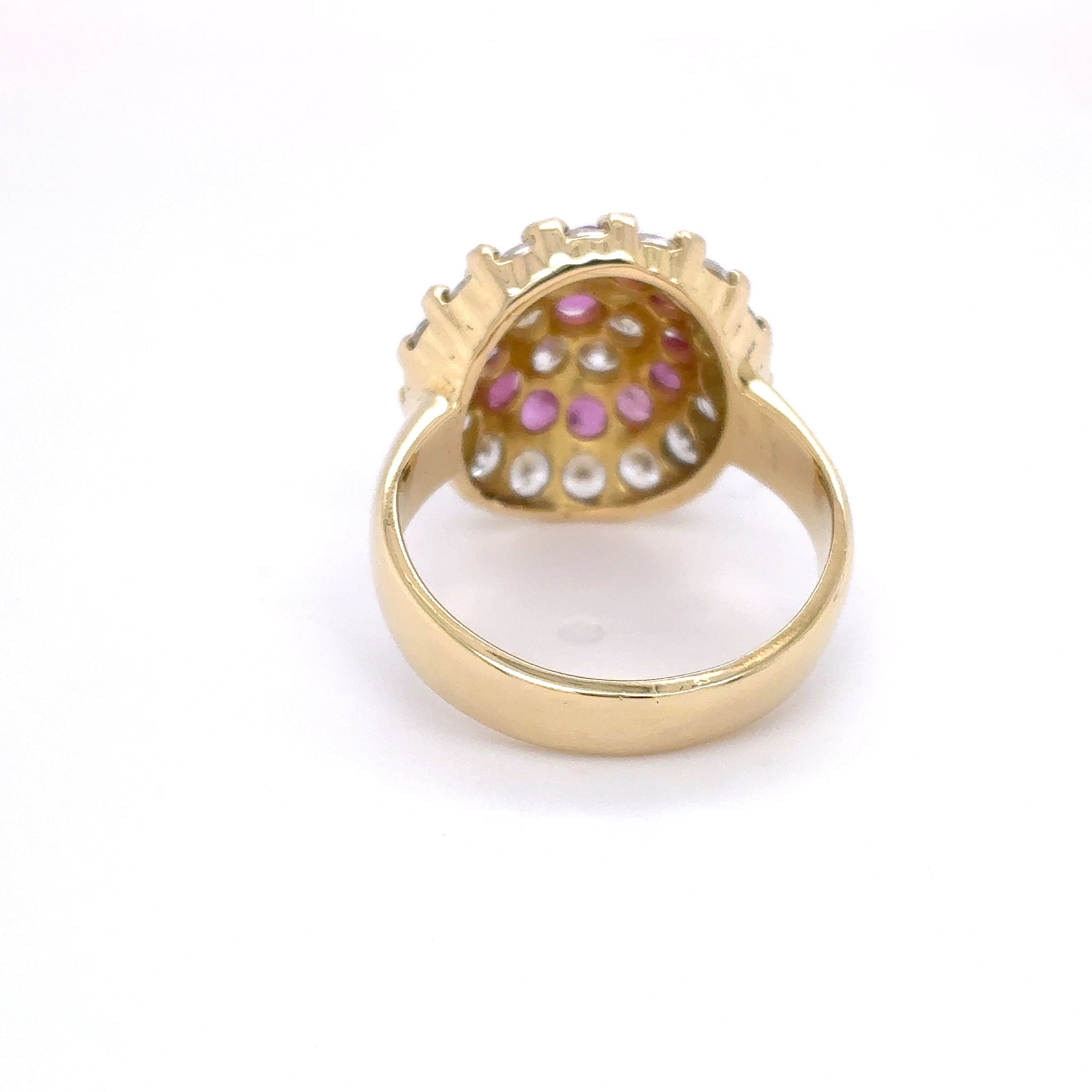 Damenring Gold 750 Gelbgold 18 Karat