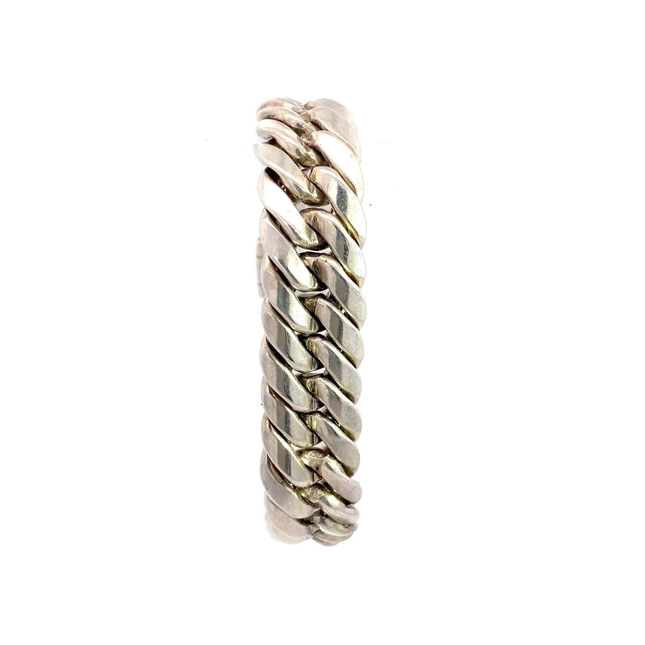 Panzerarmband Sterlingsilber *ca. 19cm*