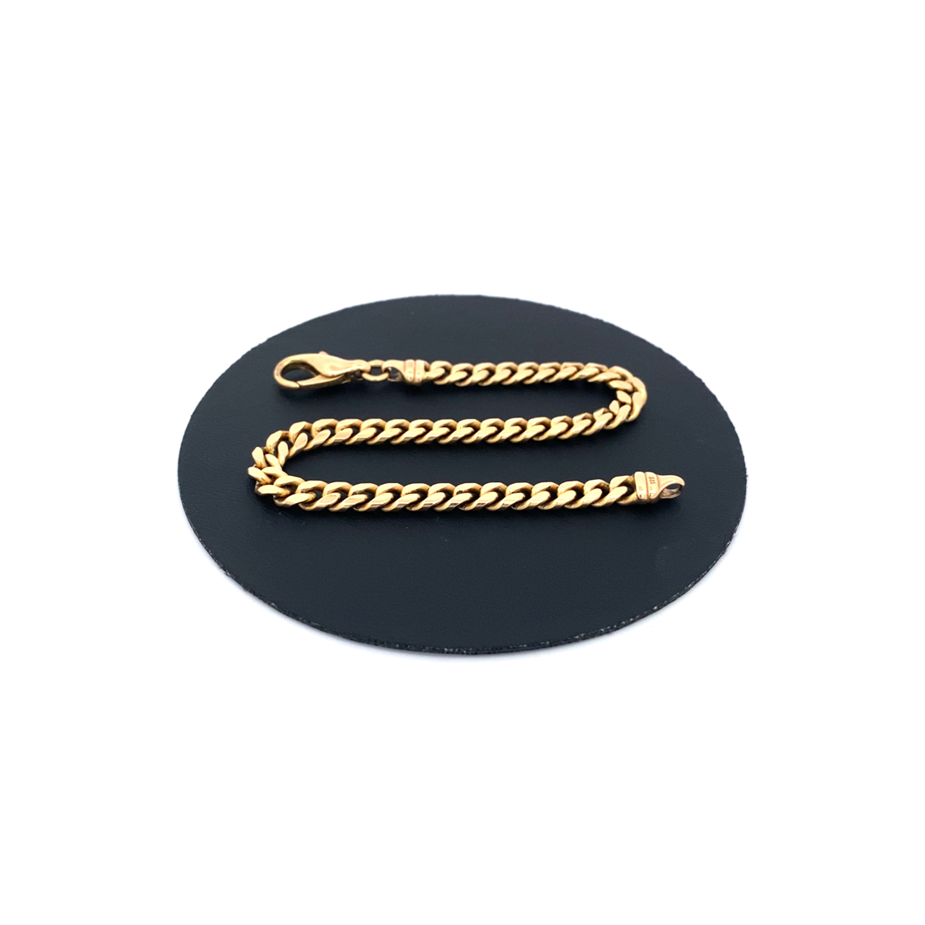 Panzerarmband Gelbgold 585