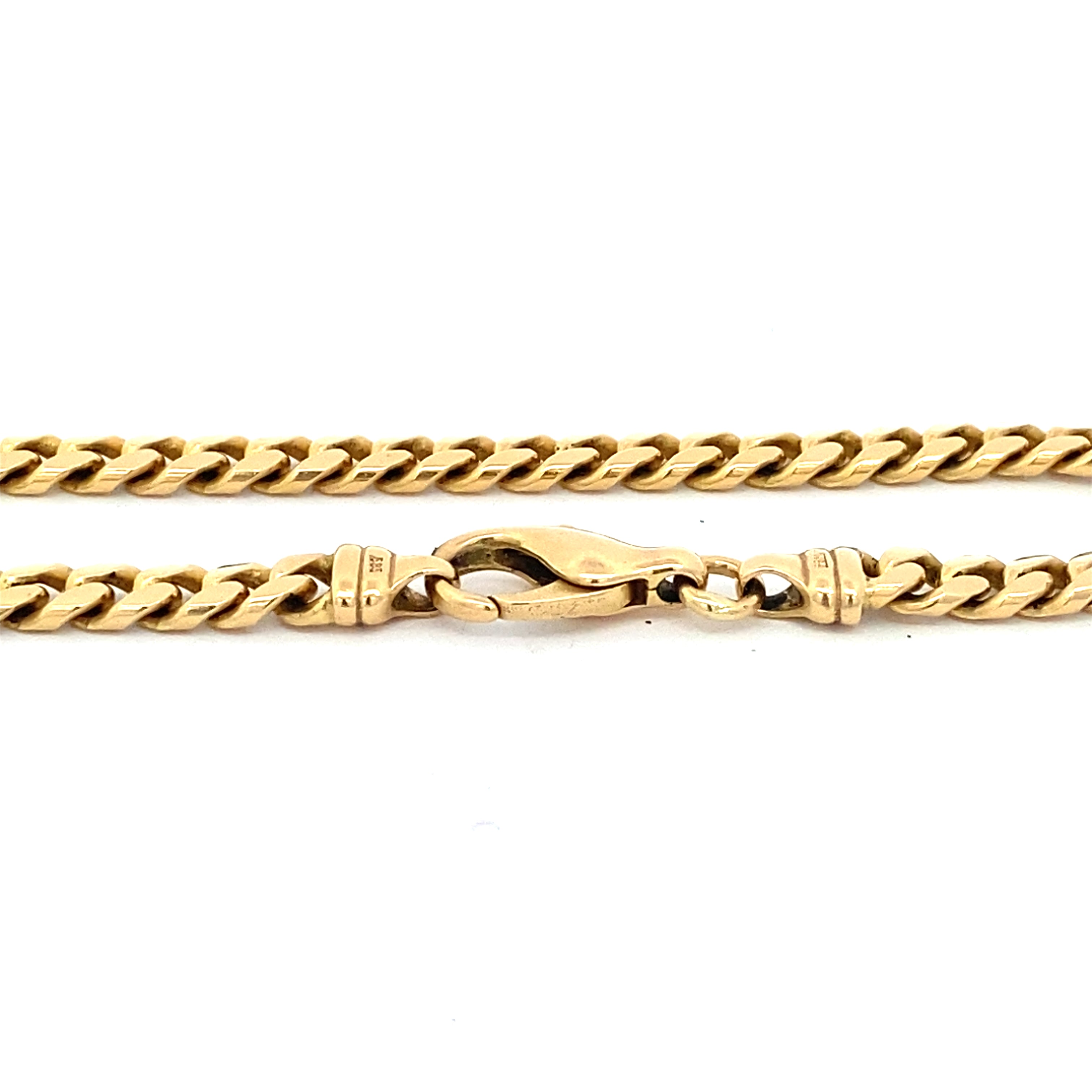 Panzerarmband Gelbgold 585