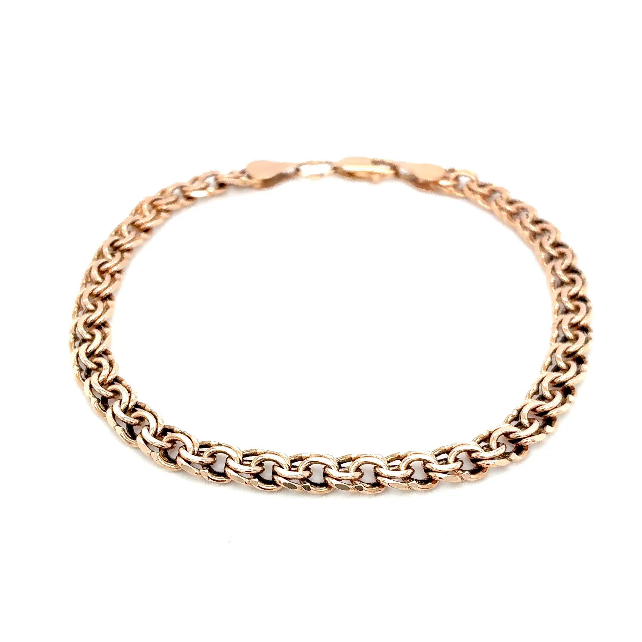 Armband Gold 583 Rotgold 14 Karat Länge 22cm