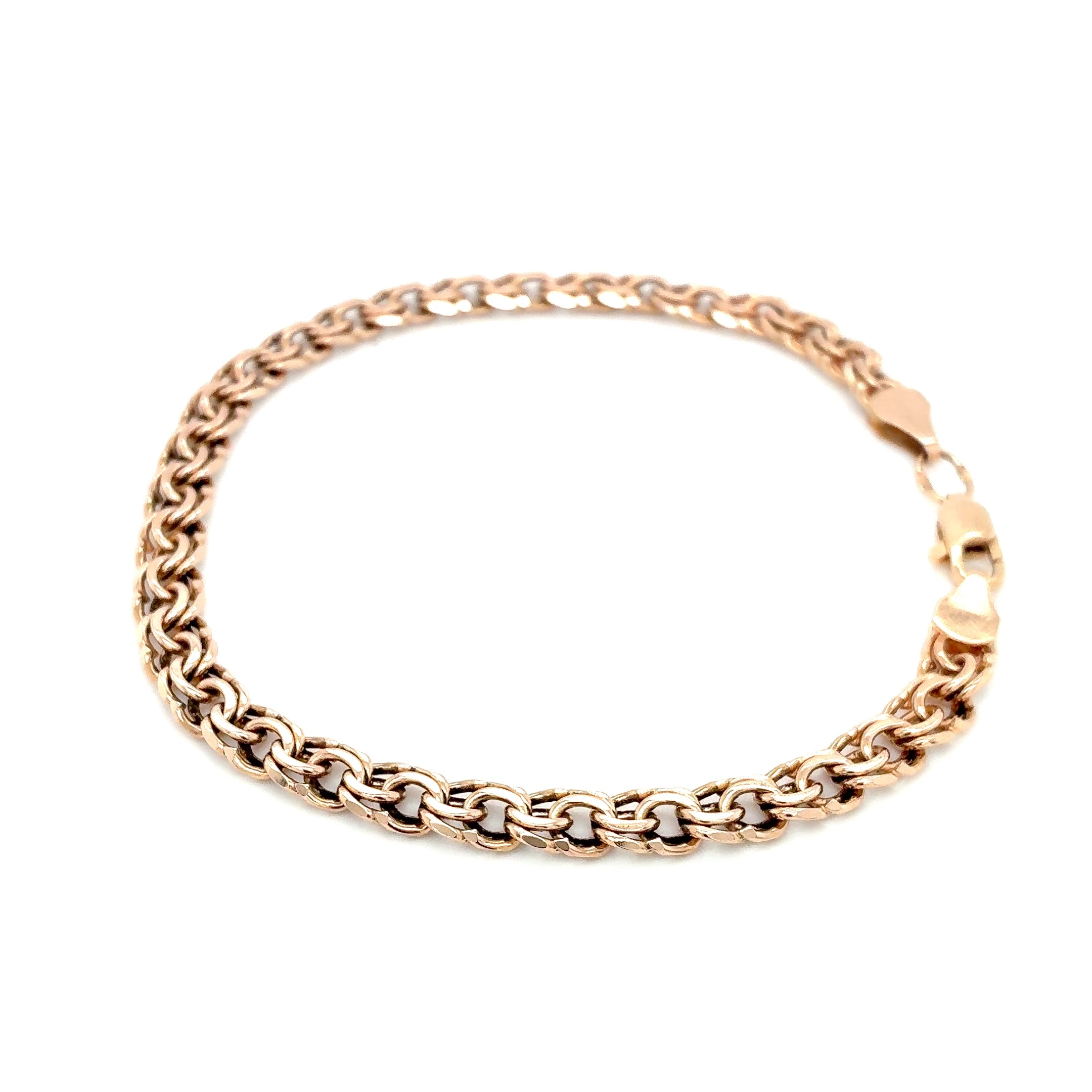 Armband Gold 583 Rotgold 14 Karat Länge 22cm