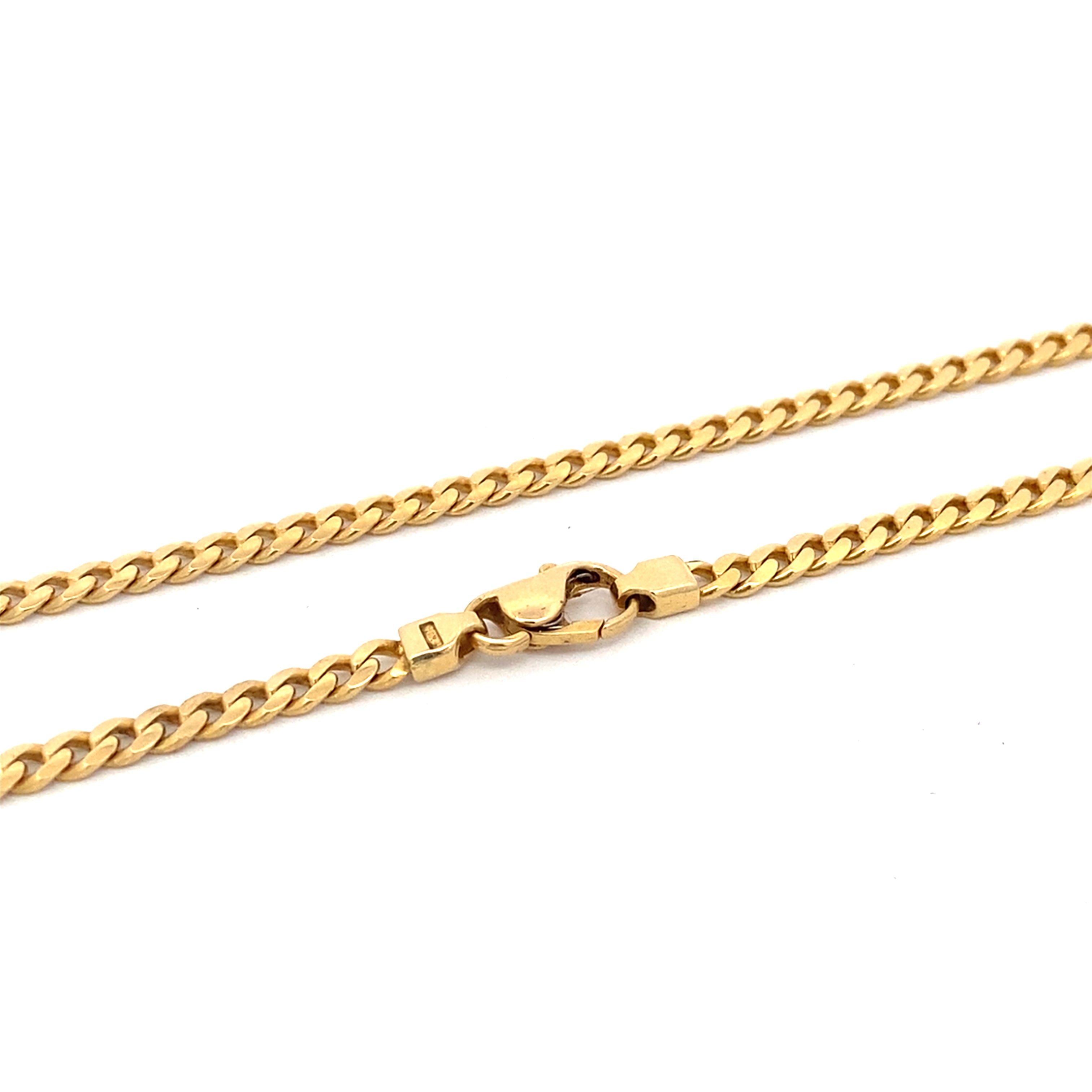 Flachpanzerkette Gelbgold 585