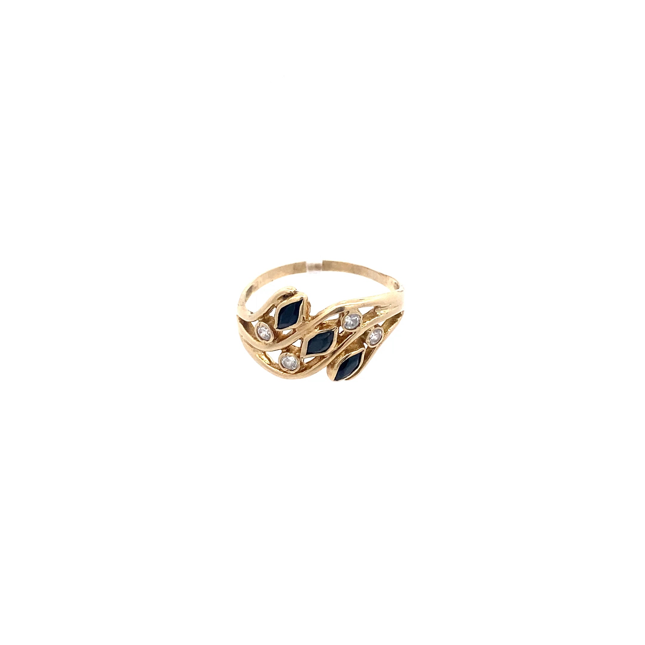 Damenring Gelbgold 585