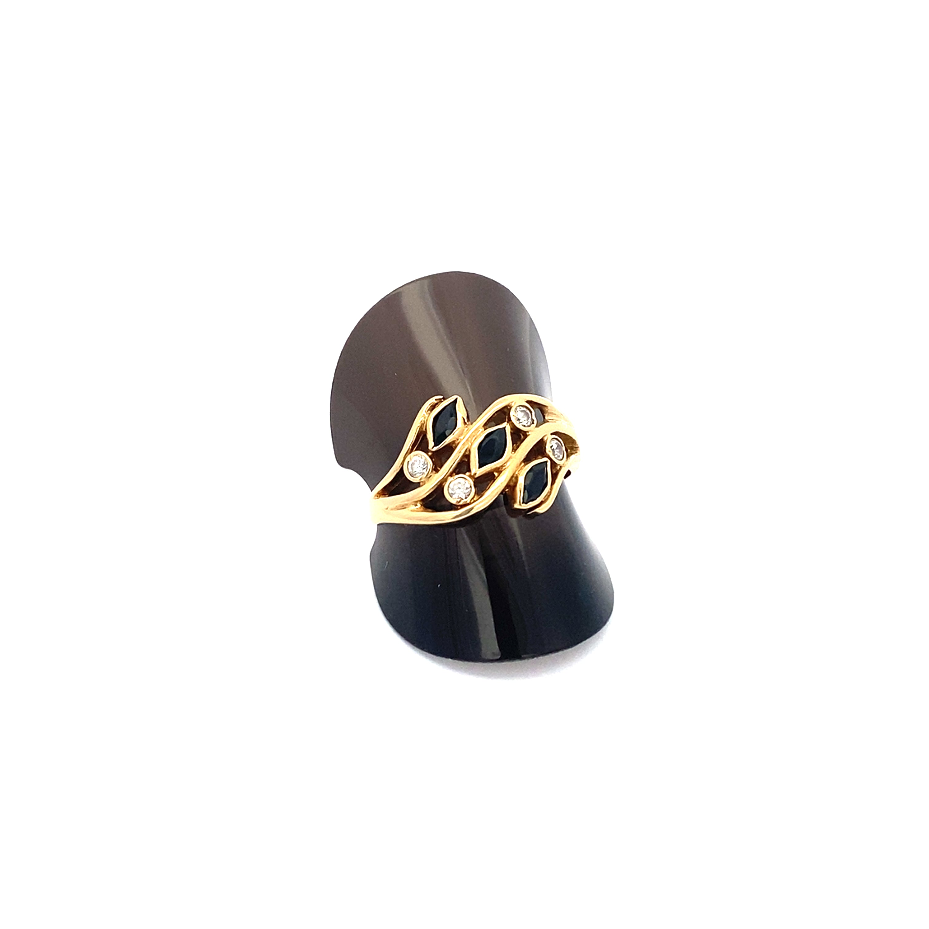 Damenring Gelbgold 585