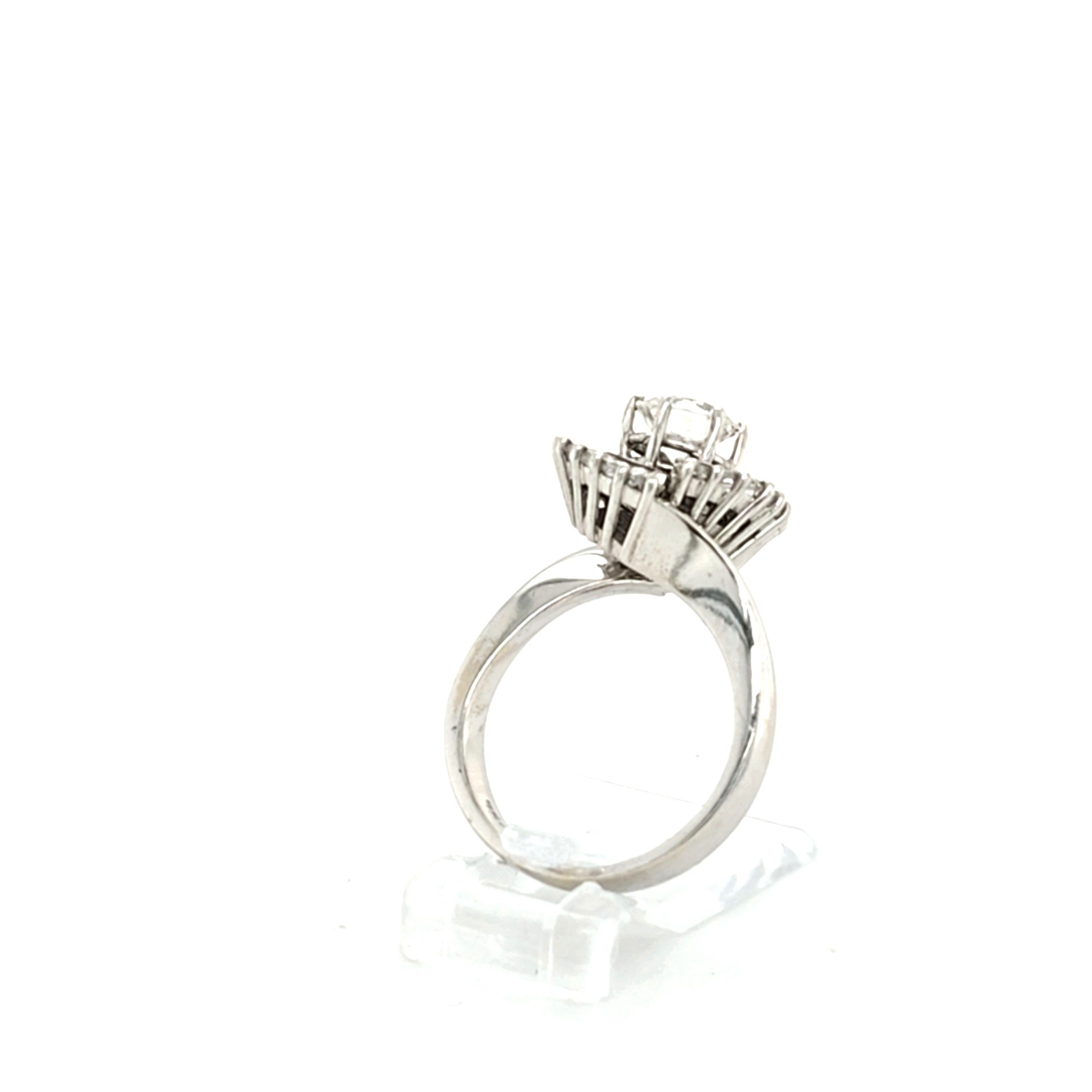 Damen Ring Gold 750 Brillant Diamanten  Schmuck