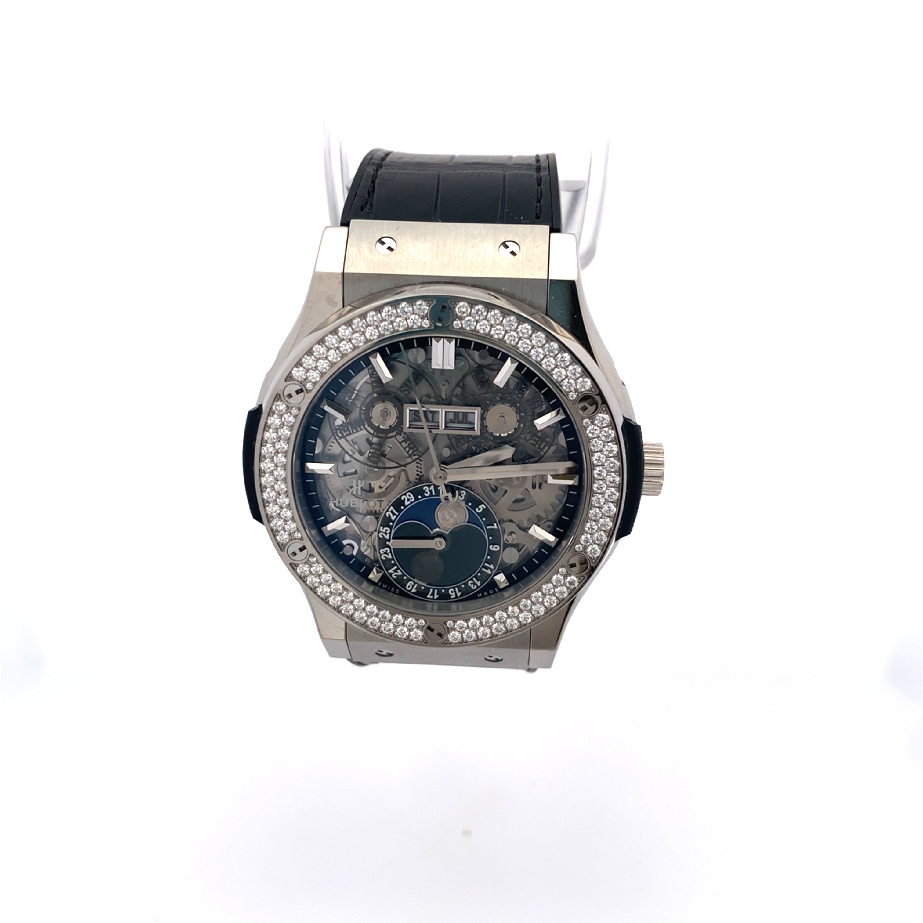 Hublot Classic Fusion Mondphase REF. 517NX0170LR1104 45mm BJ 2022 Brillanten