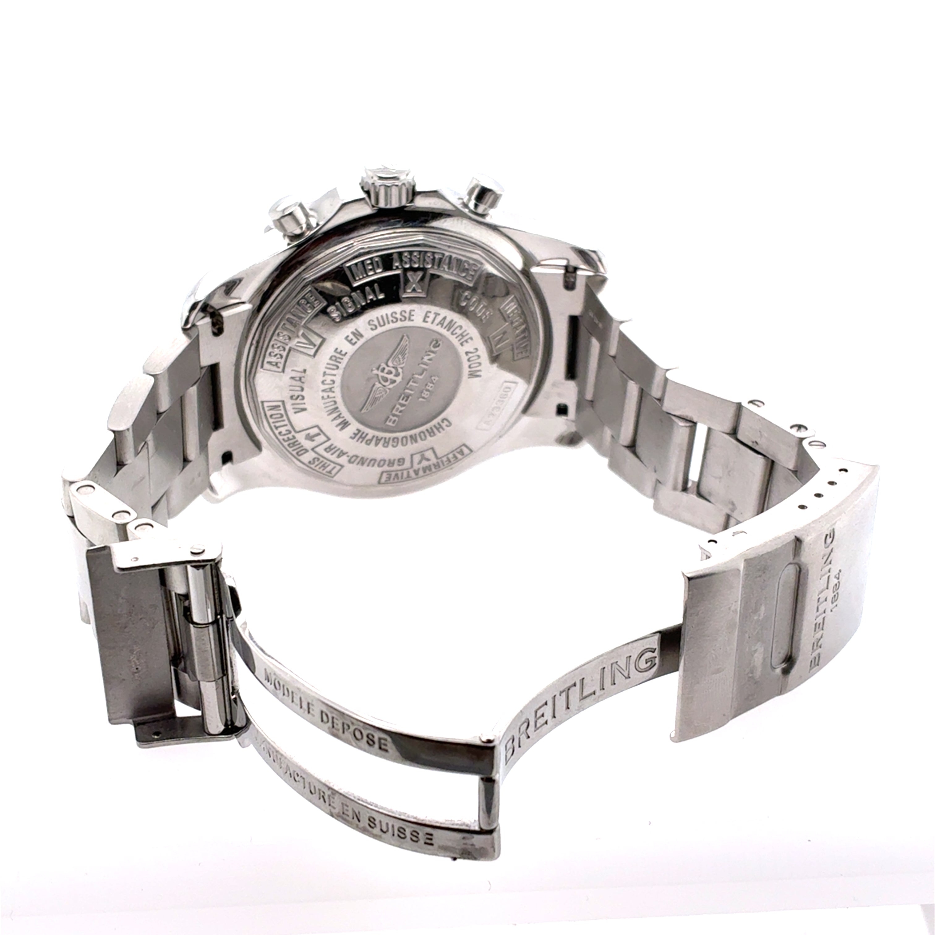 Breitling Chronospace Ø48 Ref. A23360 Stahl/Stahl Fullset