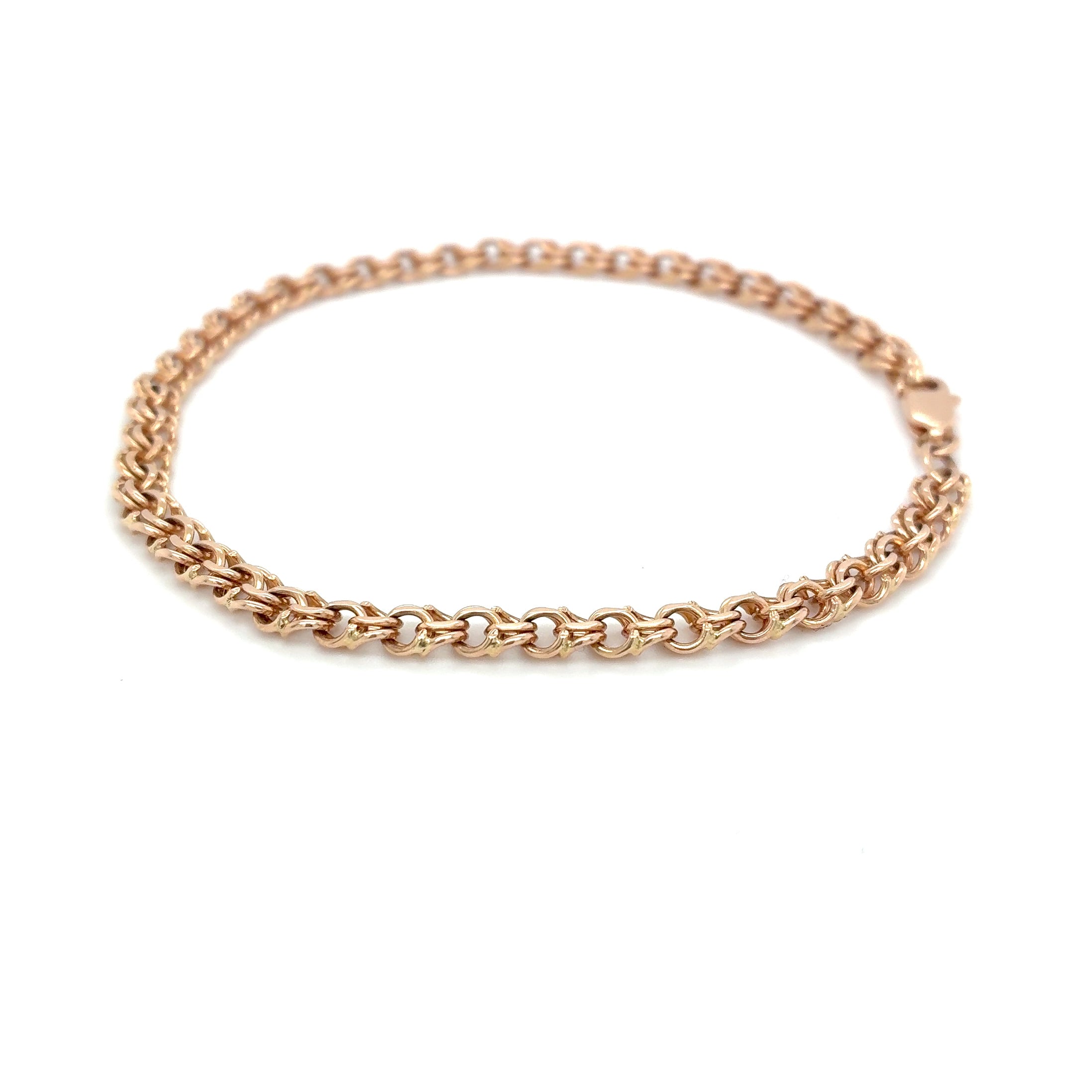 Armband Gold 585 Rotgold 14 Karat Länge 23cm