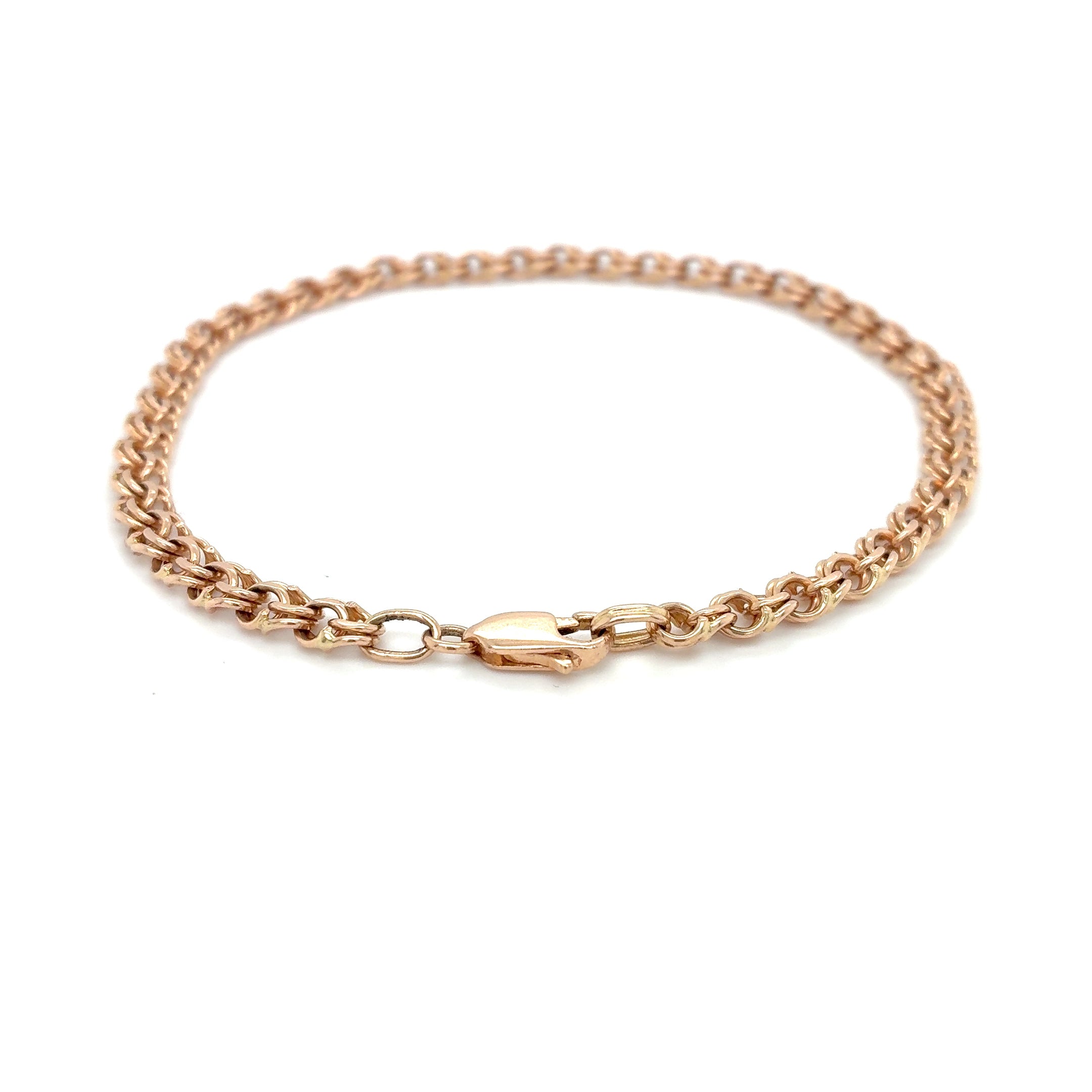 Armband Gold 585 Rotgold 14 Karat Länge 23cm