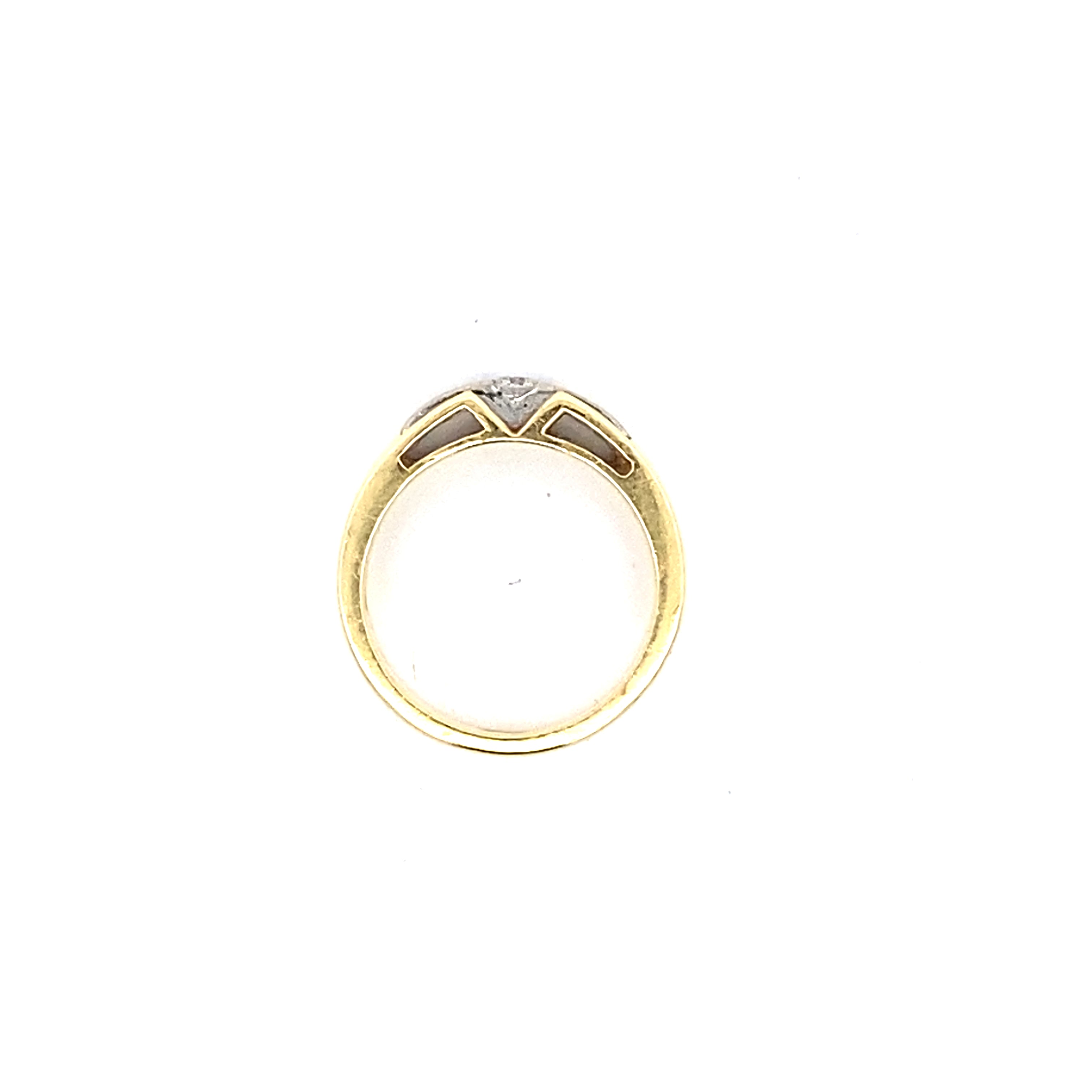 Brillantring Gelbgold 585