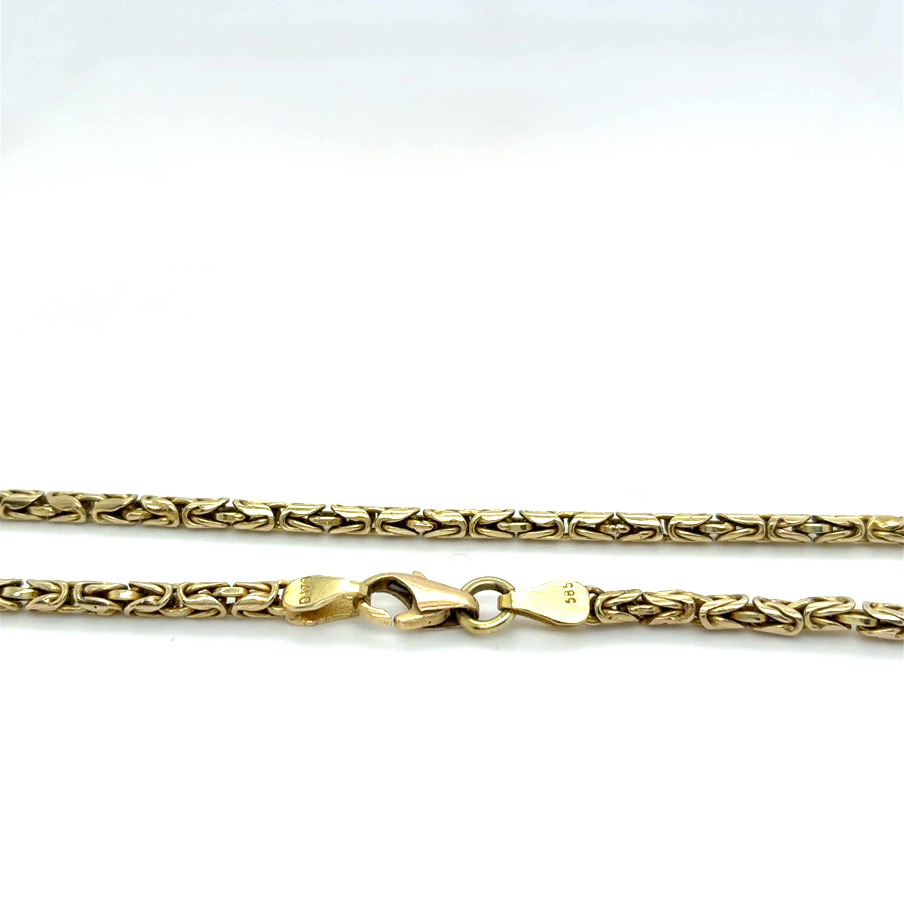 Königskette Gold 585 Gelbgold 14Kt L: 53cm