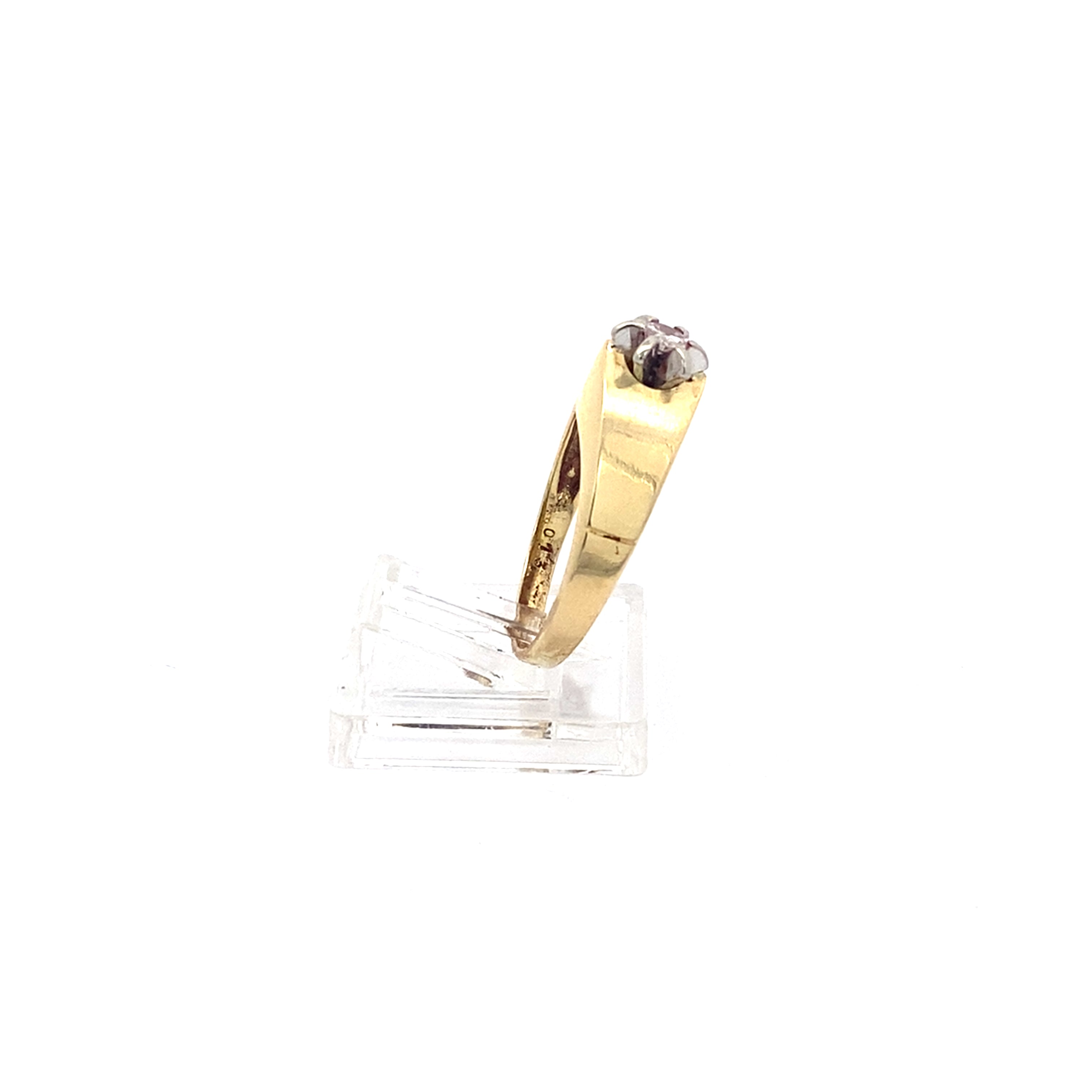 Damenring Gelbgold 585 Brillant