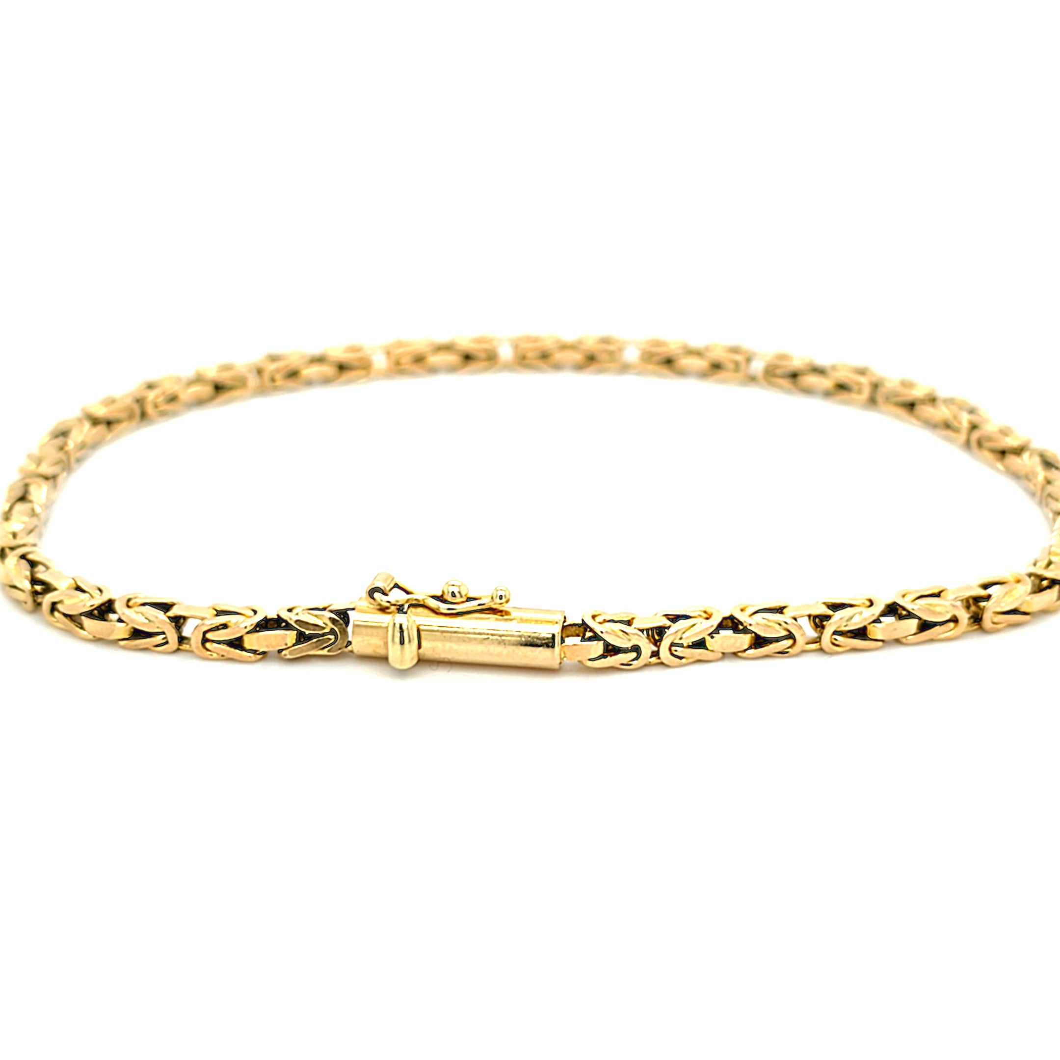 Königskettenarmband Gelb Gold 585 Unisex Geschenk Schmuck