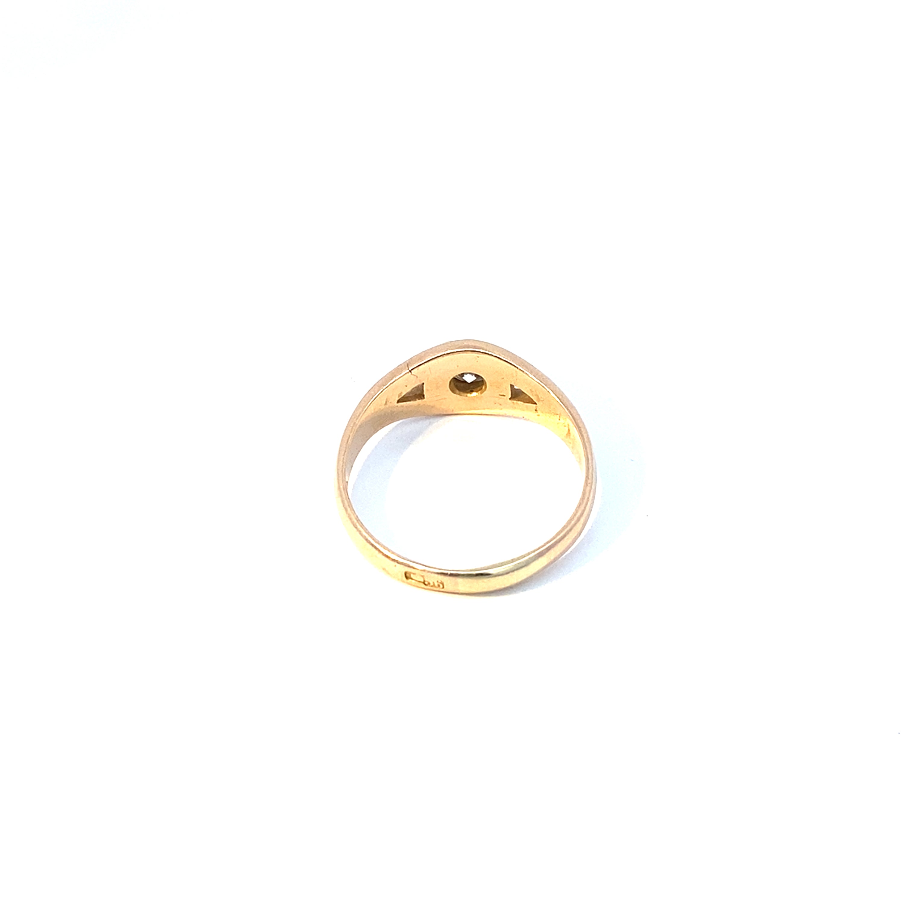 Brillantring Gelbgold 585