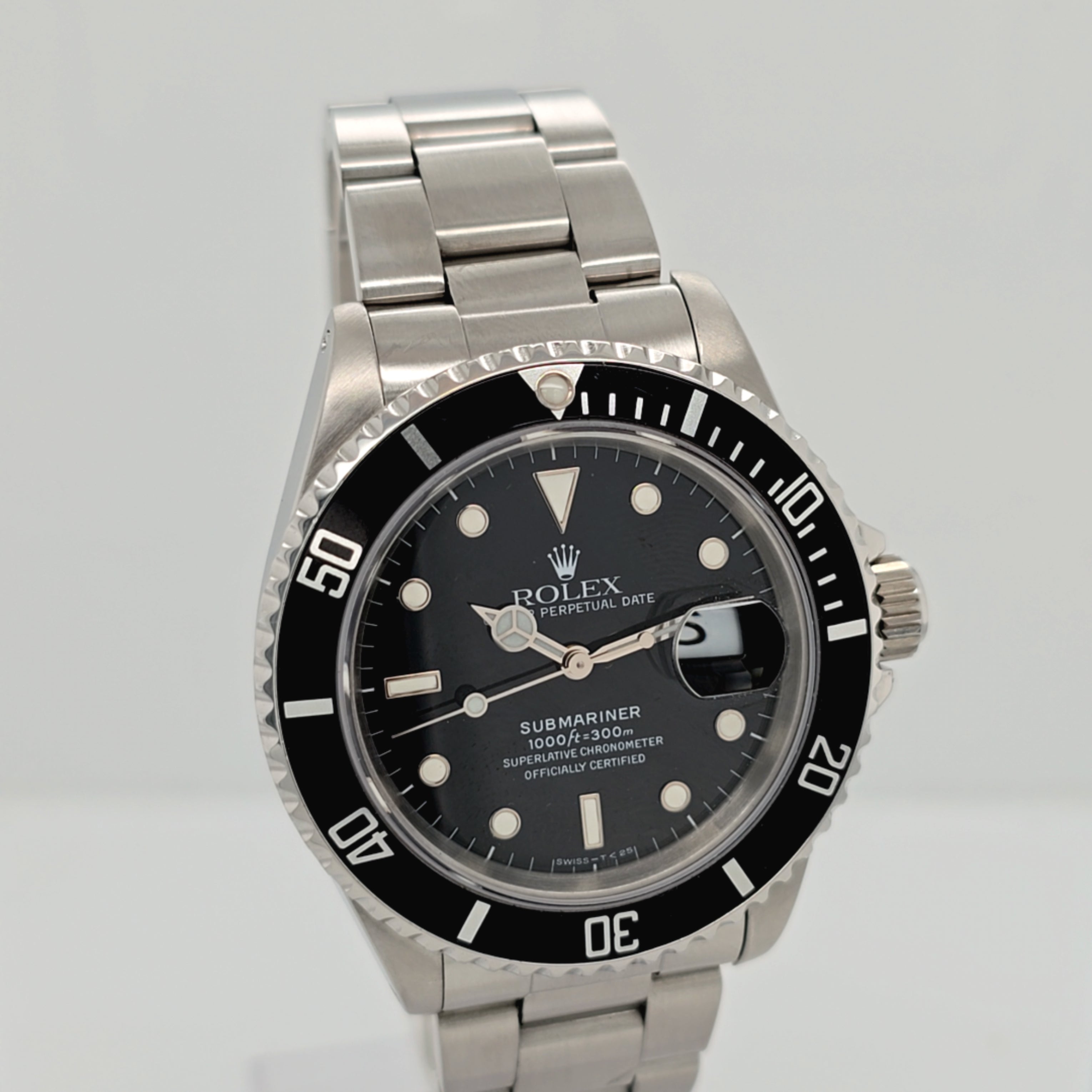Rolex Submariner Stahl Ref. 16610 Unisex 40 mm 207854