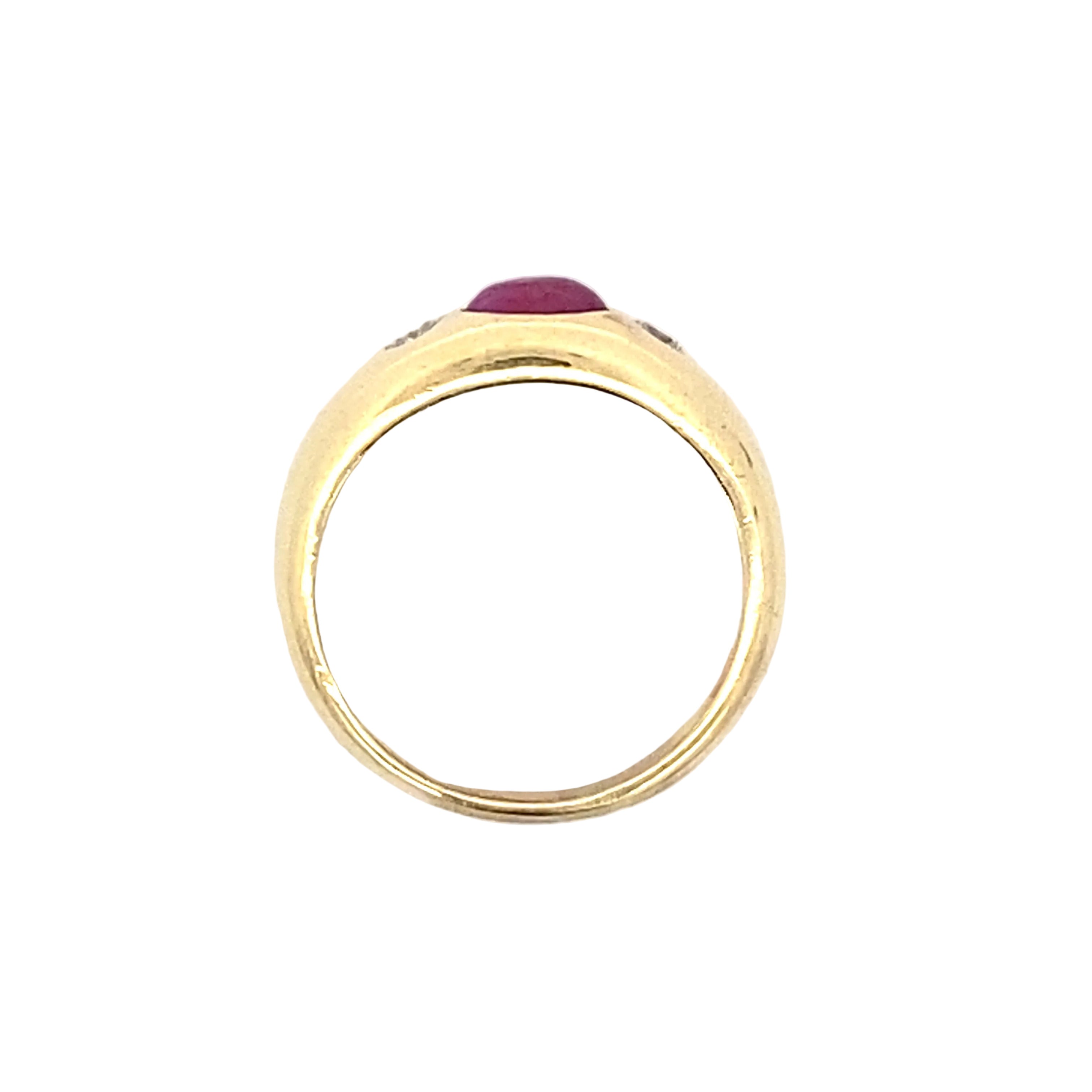 Goldring 0,10ct 585/14 karat