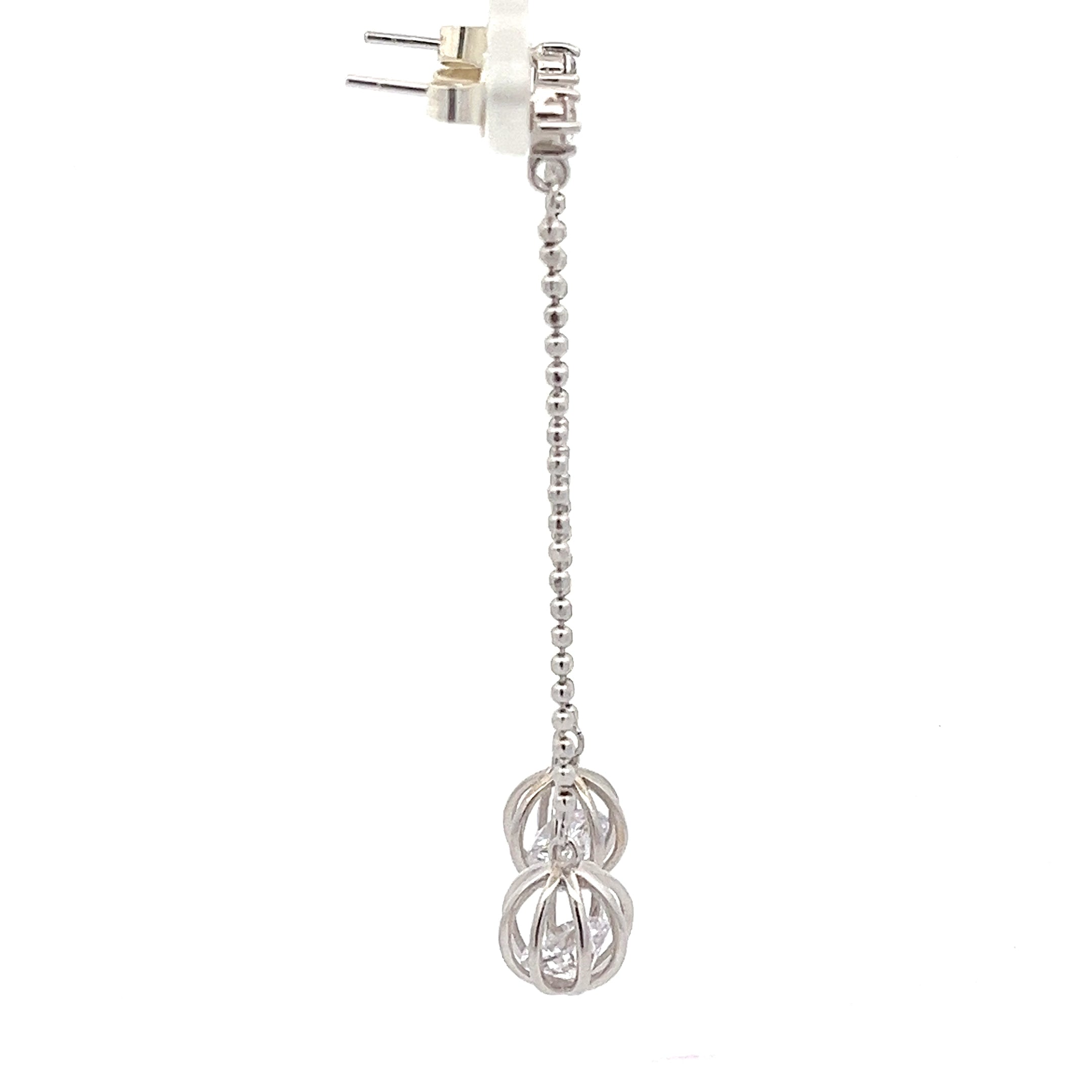 Hängeohrringe Sterling Silber 925