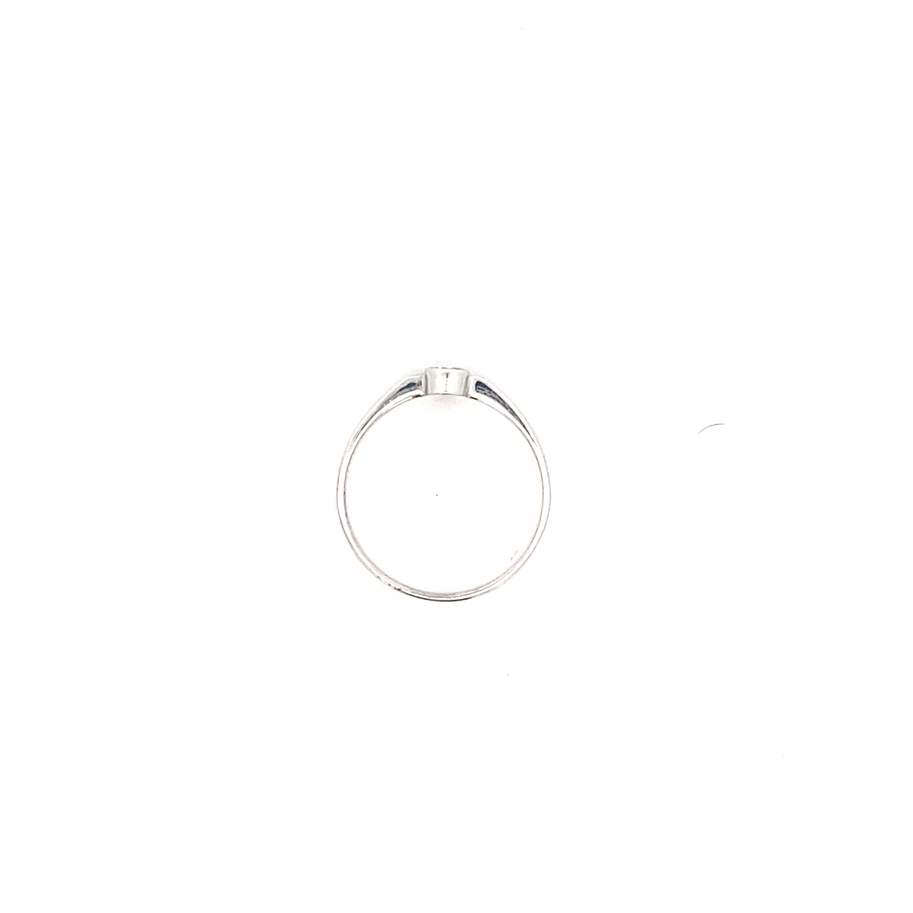 Brillant Ring Weißgold 585/14 Karat