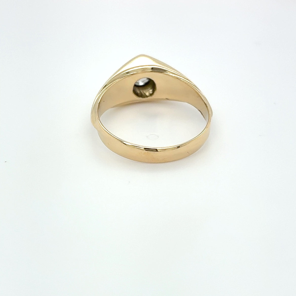 Goldring Ring 750/18 KT Gold Brillant 0,45CT Gr.57