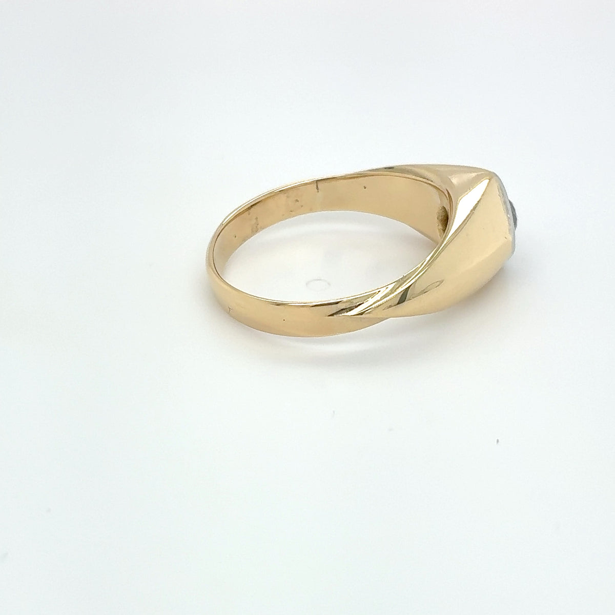 Goldring Ring 750/18 KT Gold Brillant 0,45CT Gr.57