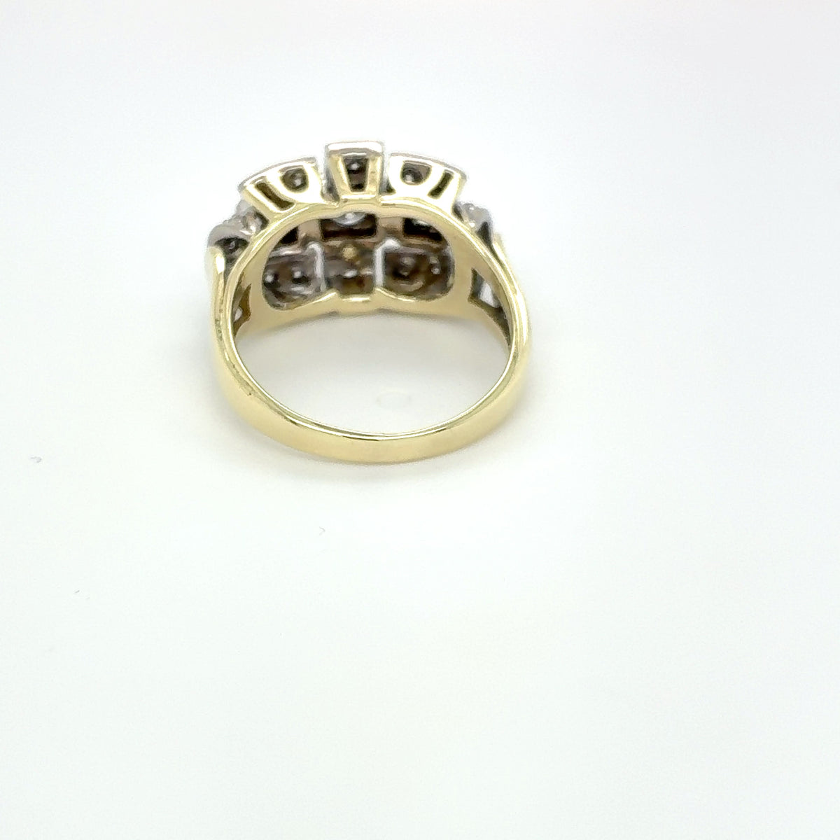 Damenring Gelbgold 585/14kt Gold Brillant, Diamant Gr. 51 185873