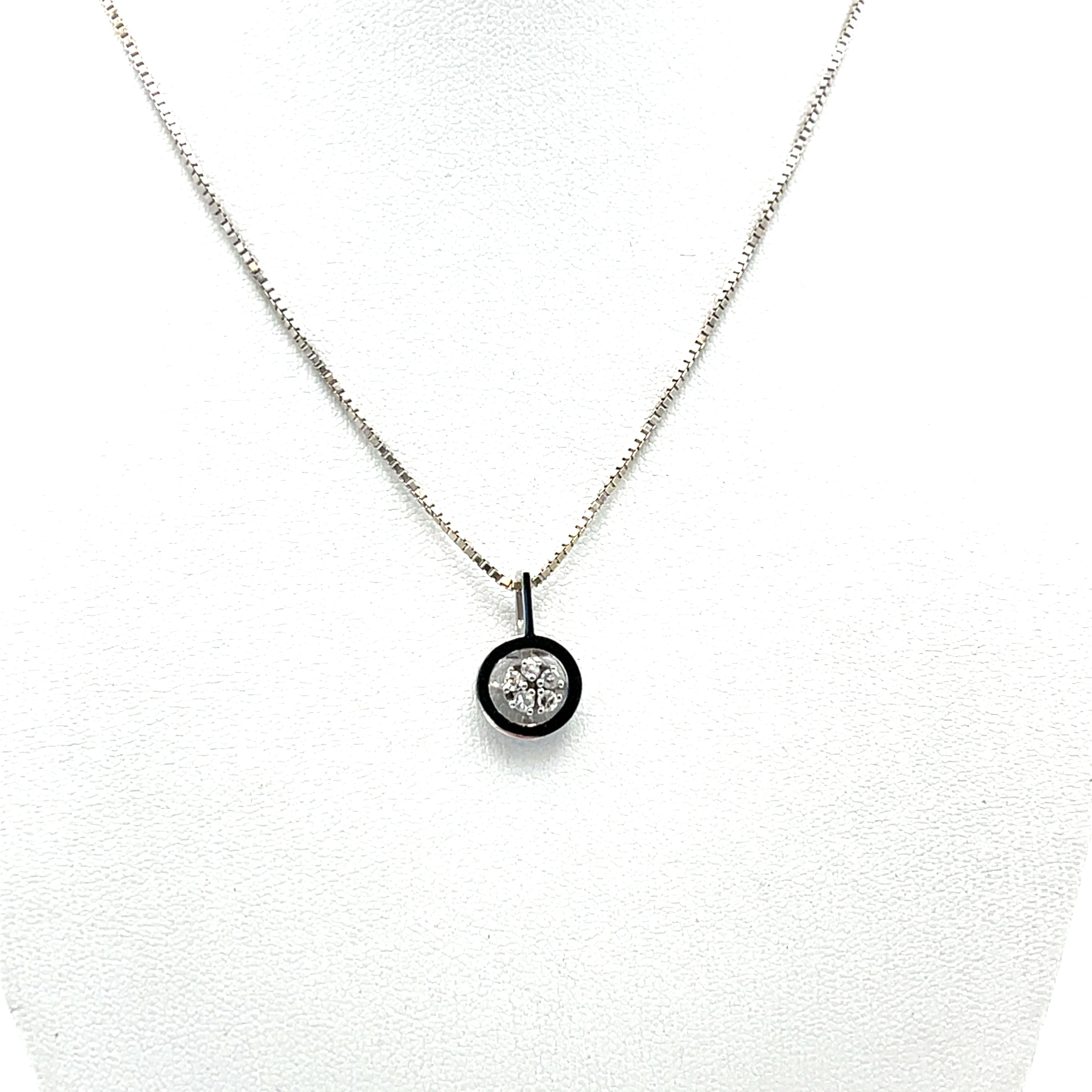 Diamanten Kette Weißgold 585 14 Karat
