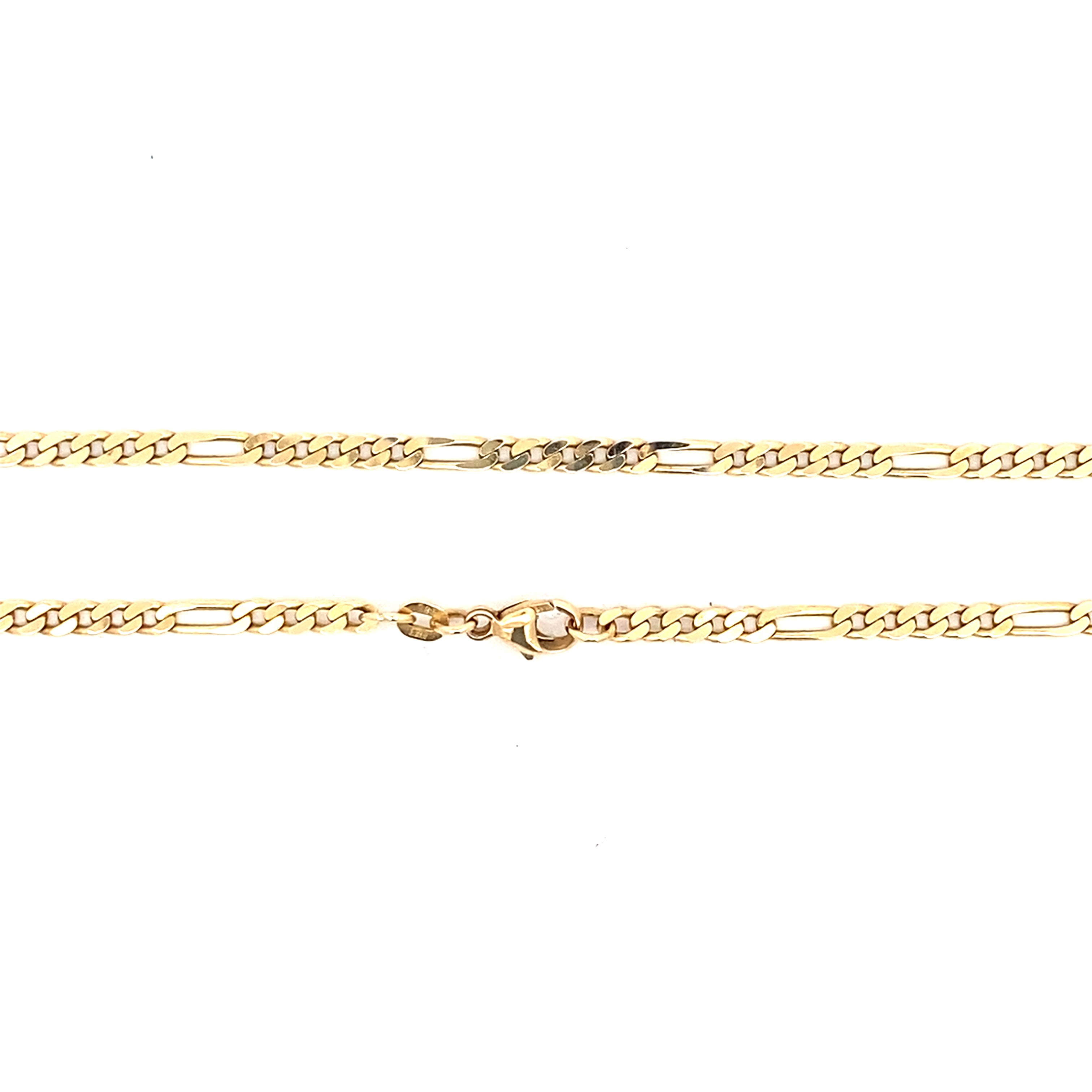 Figarokette Gelbgold 585 / 14 kt