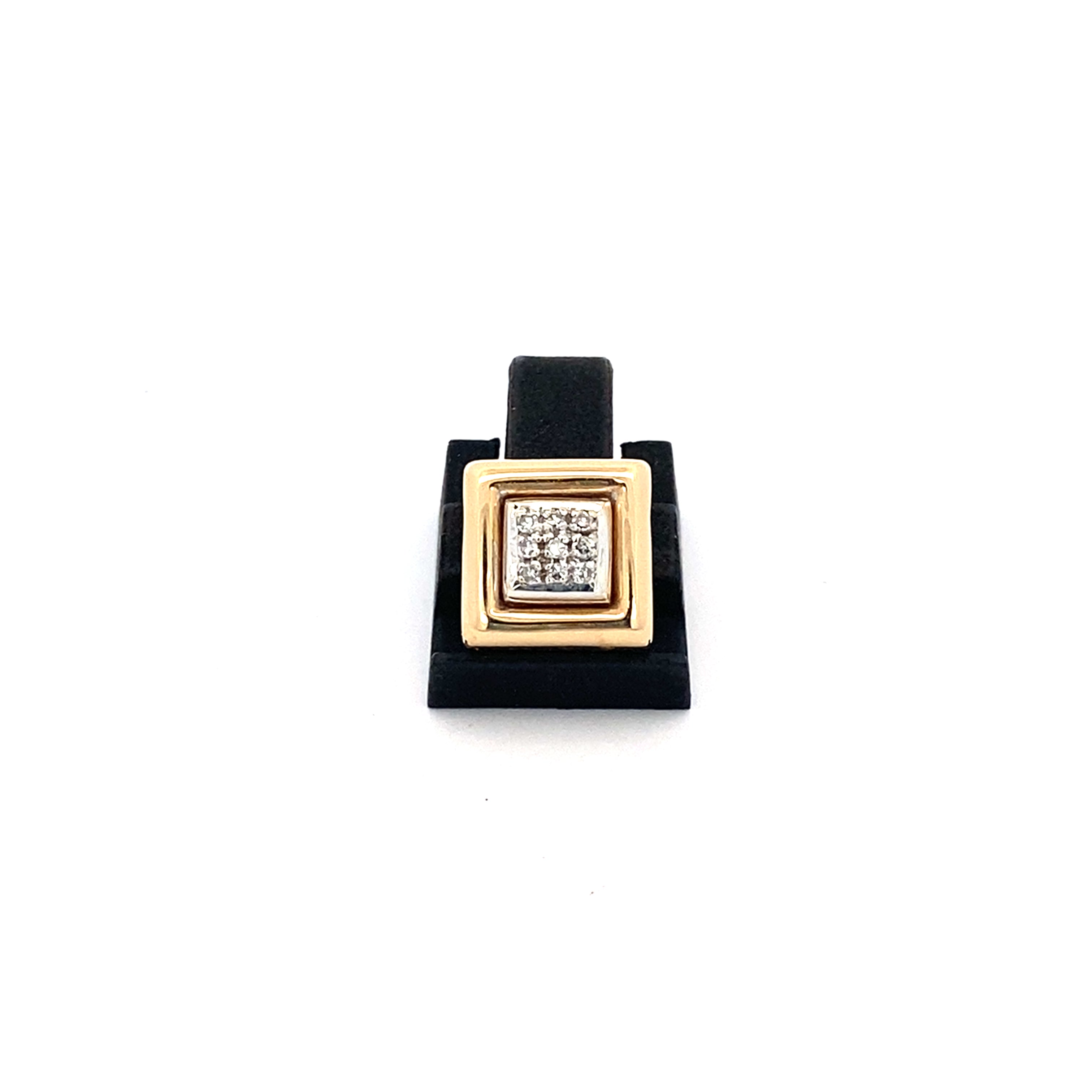 Schmuckanhänger Gelbgold 585 / 14 kt mit Brillanten