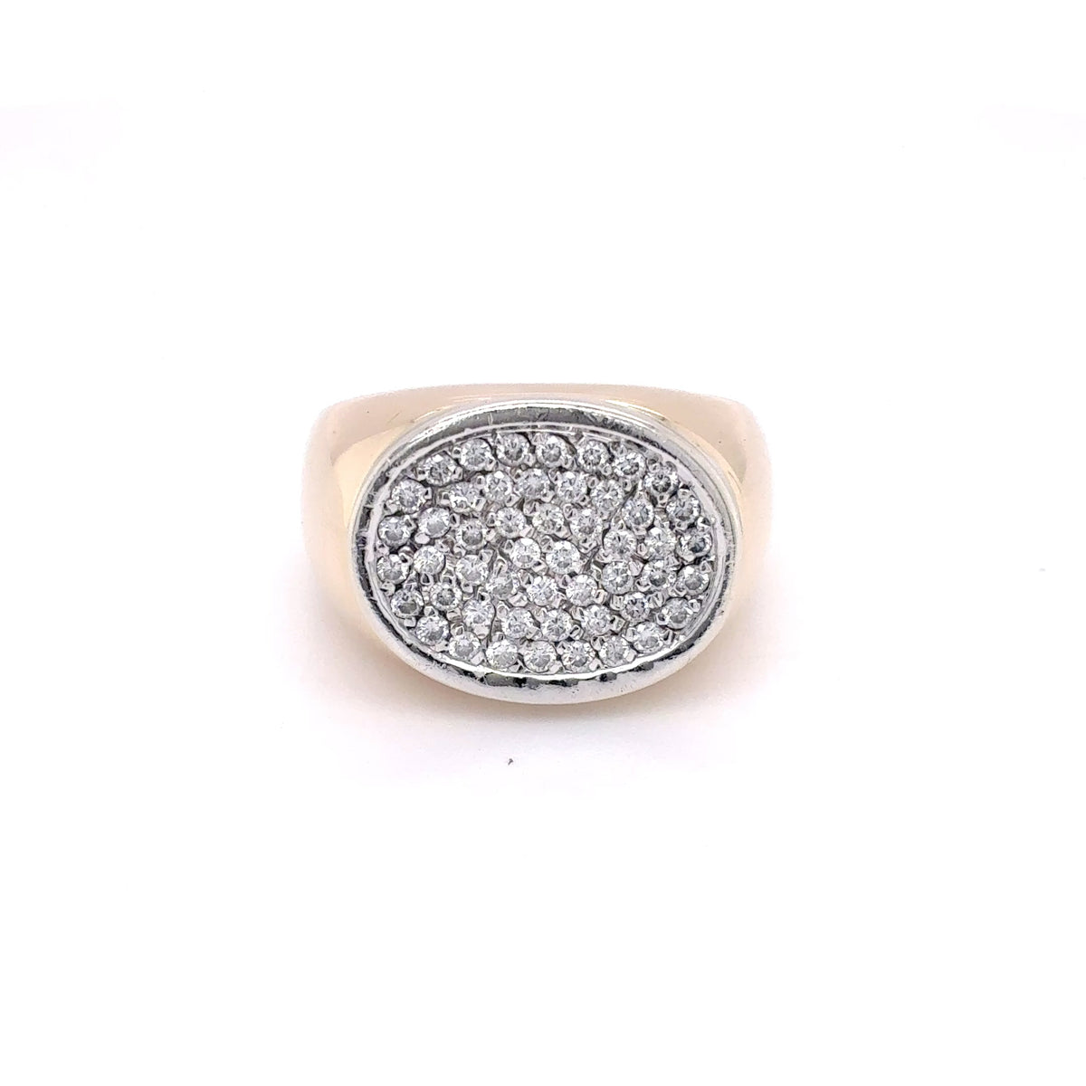 Damenring Gelbgold 585/14kt Gold Brillant Gr.54