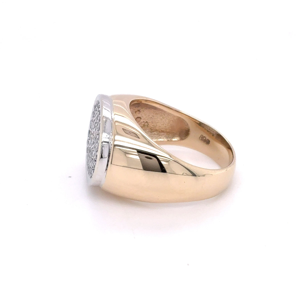 Damenring Gelbgold 585/14kt Gold Brillant Gr.54