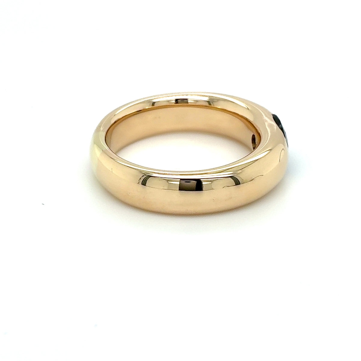 Saphir Ring Gelbgold 585/14kt Gold Gr.59