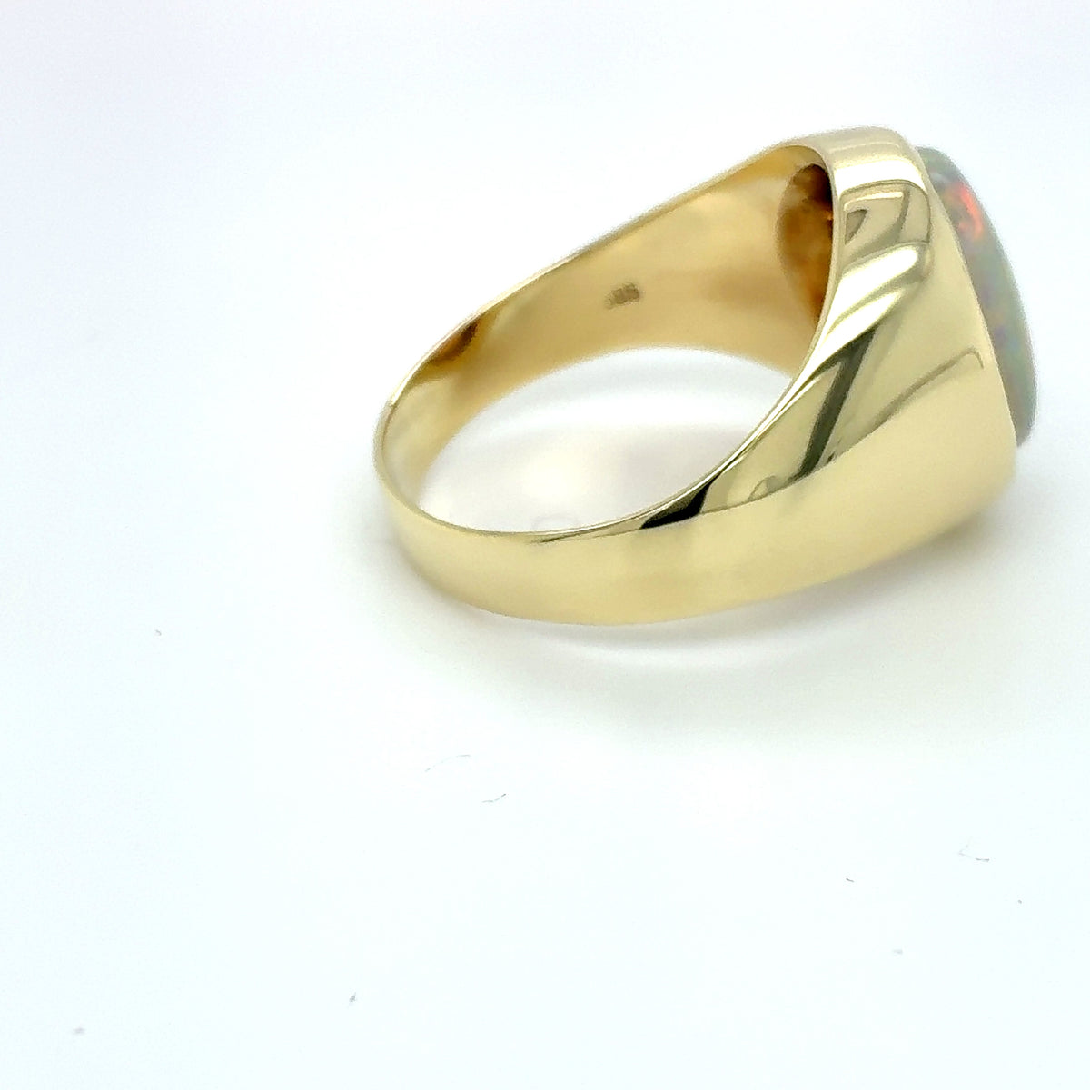 Opal Ring Gelbgold 585/14kt Gold Gr.64