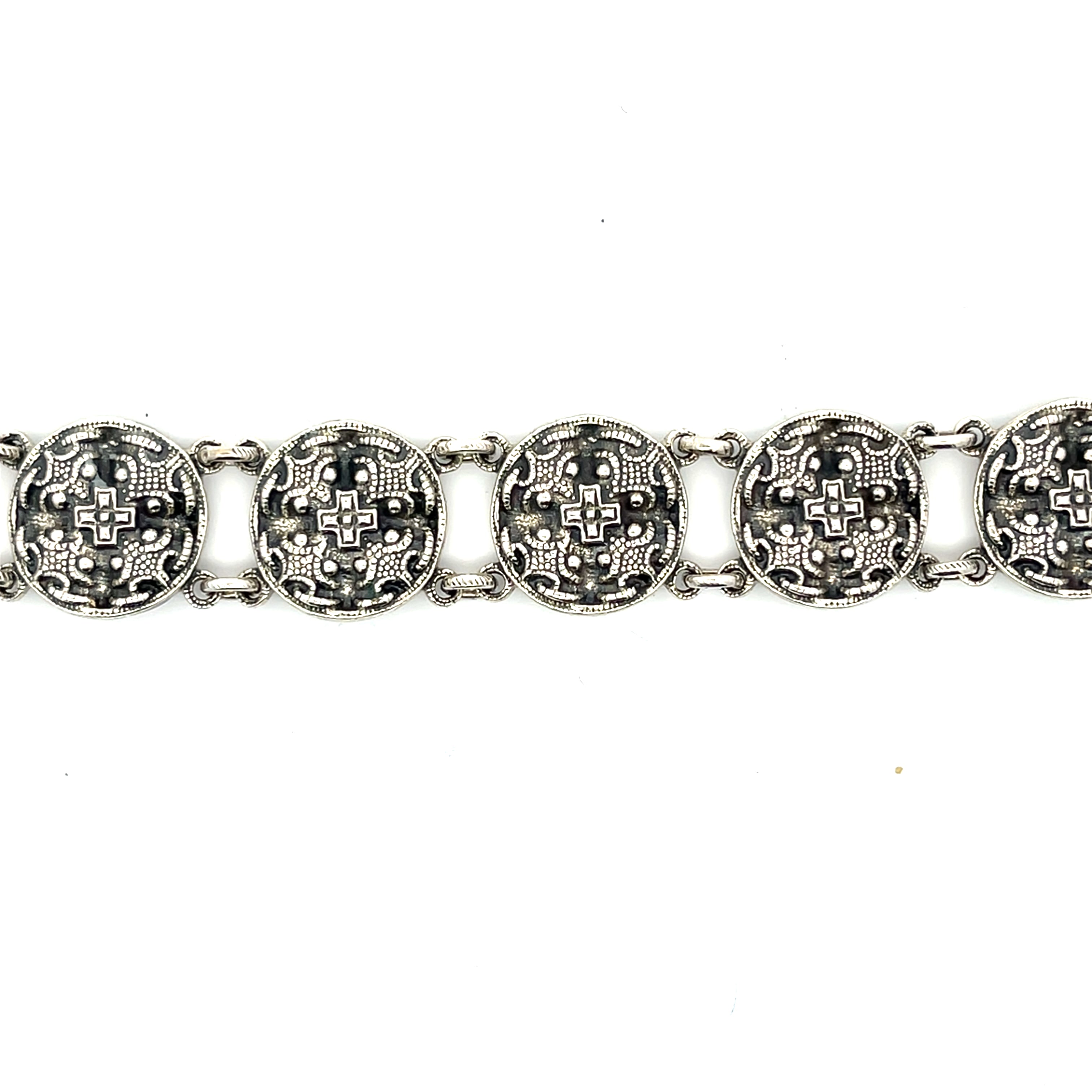 Münzarmband Silber