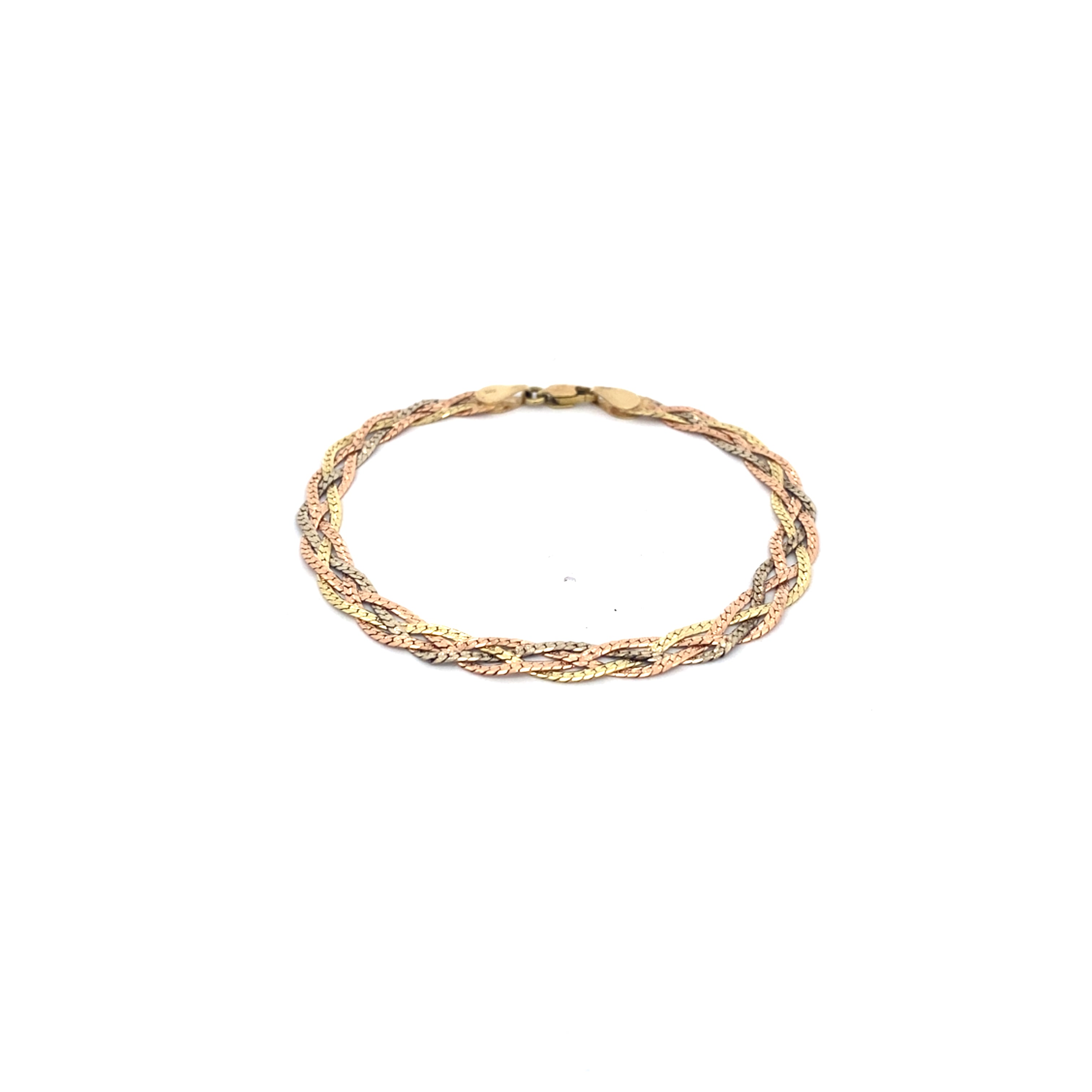 Armband Tricolor 585 / 14kt