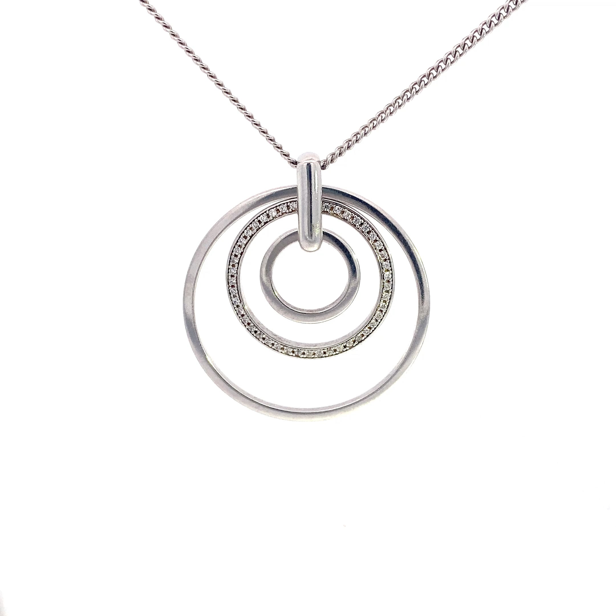 Sterlingsilber-Kette 80cm