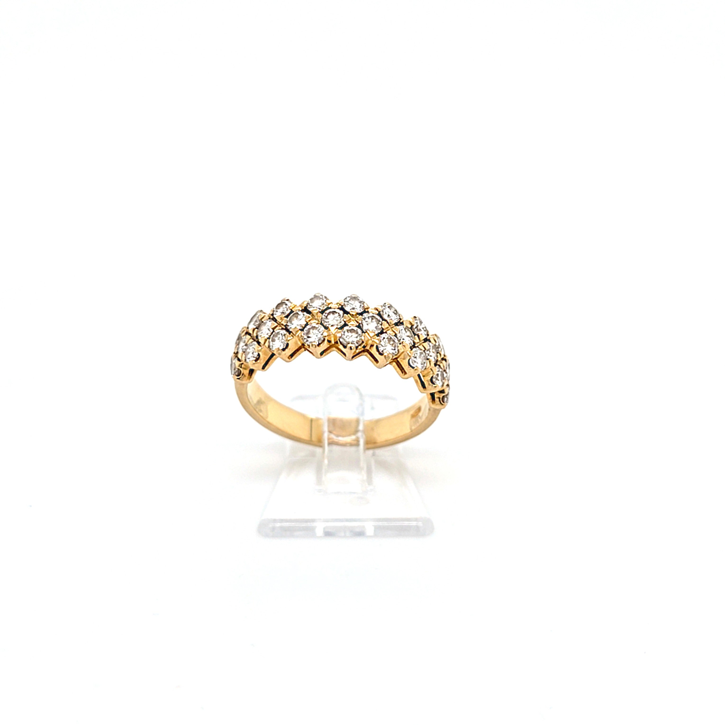 Ring Gold 750 Brillanten Damen Geschenk Schmuck