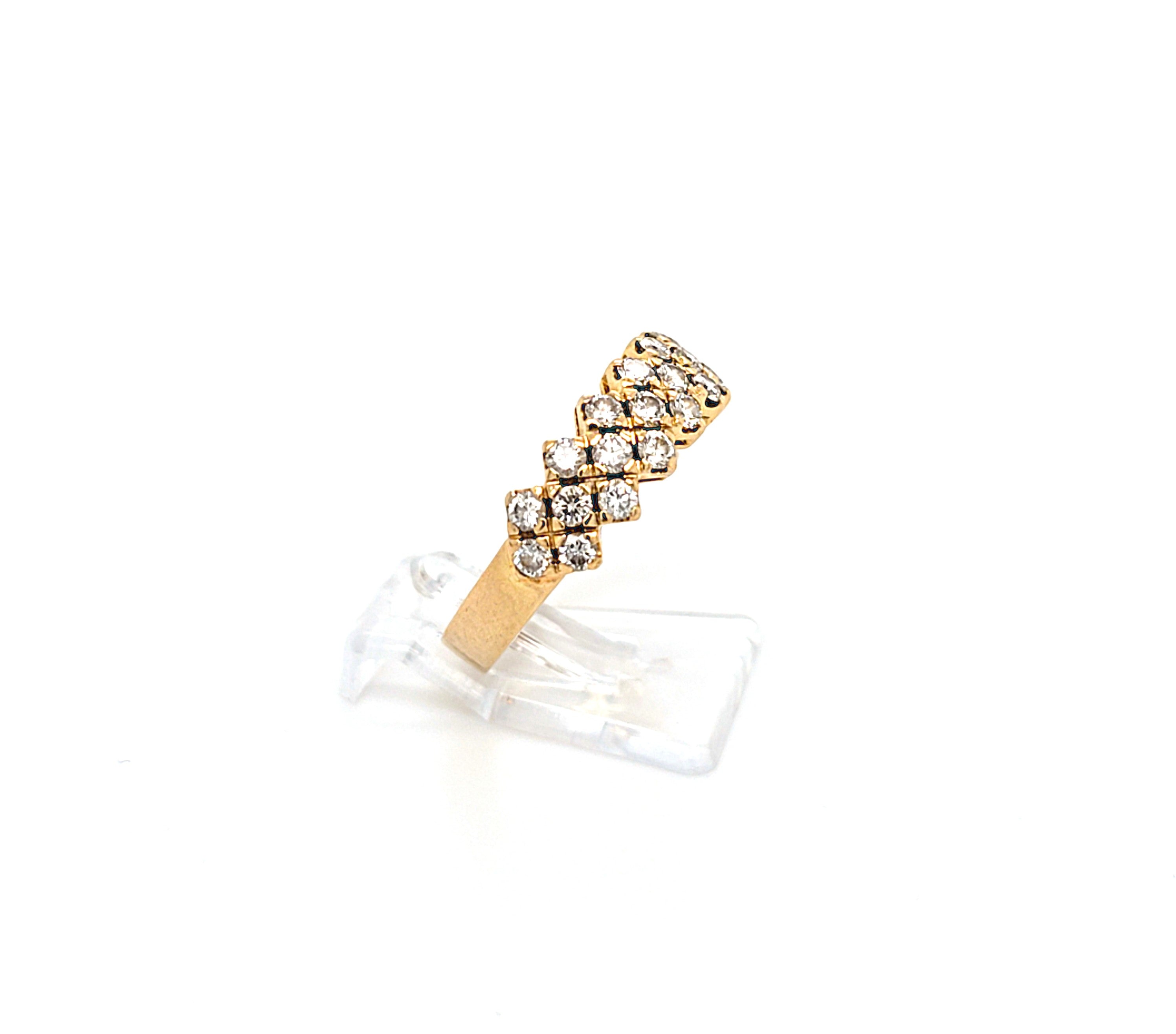 Ring Gold 750 Brillanten Damen Geschenk Schmuck