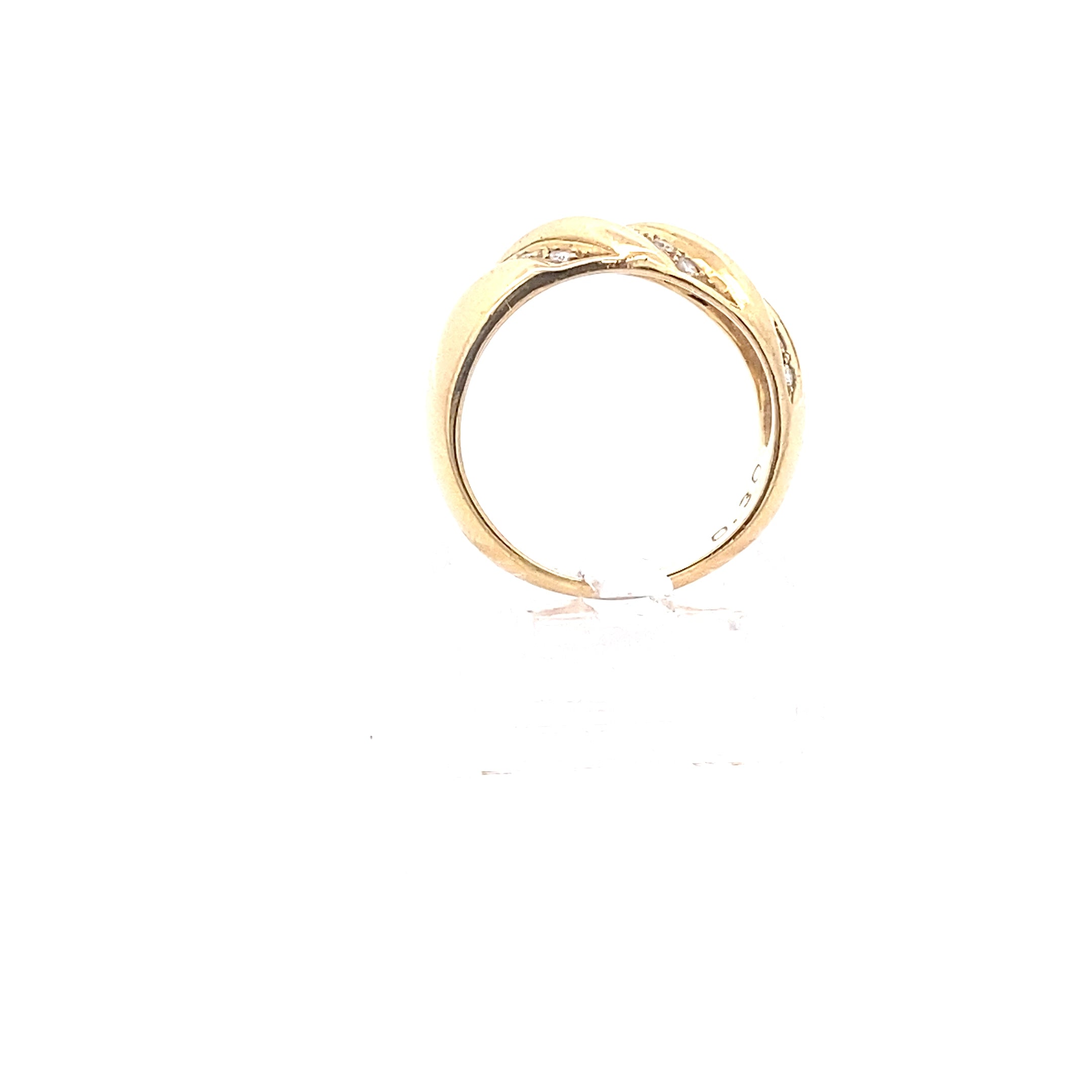 Brillantring Gelbgold 750 / 18 kt 64*