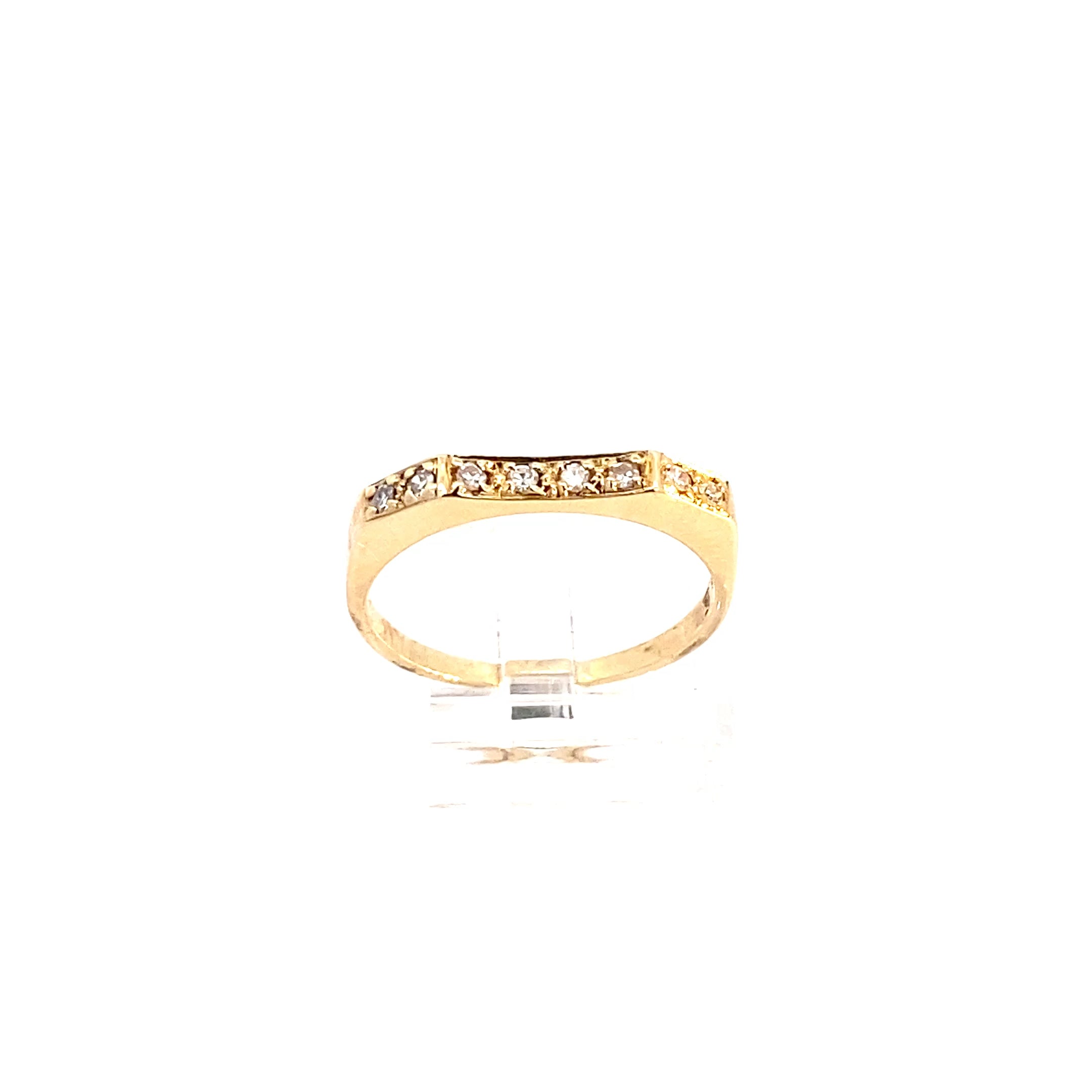 Brillantring Gelbgold 585 / 14 kt