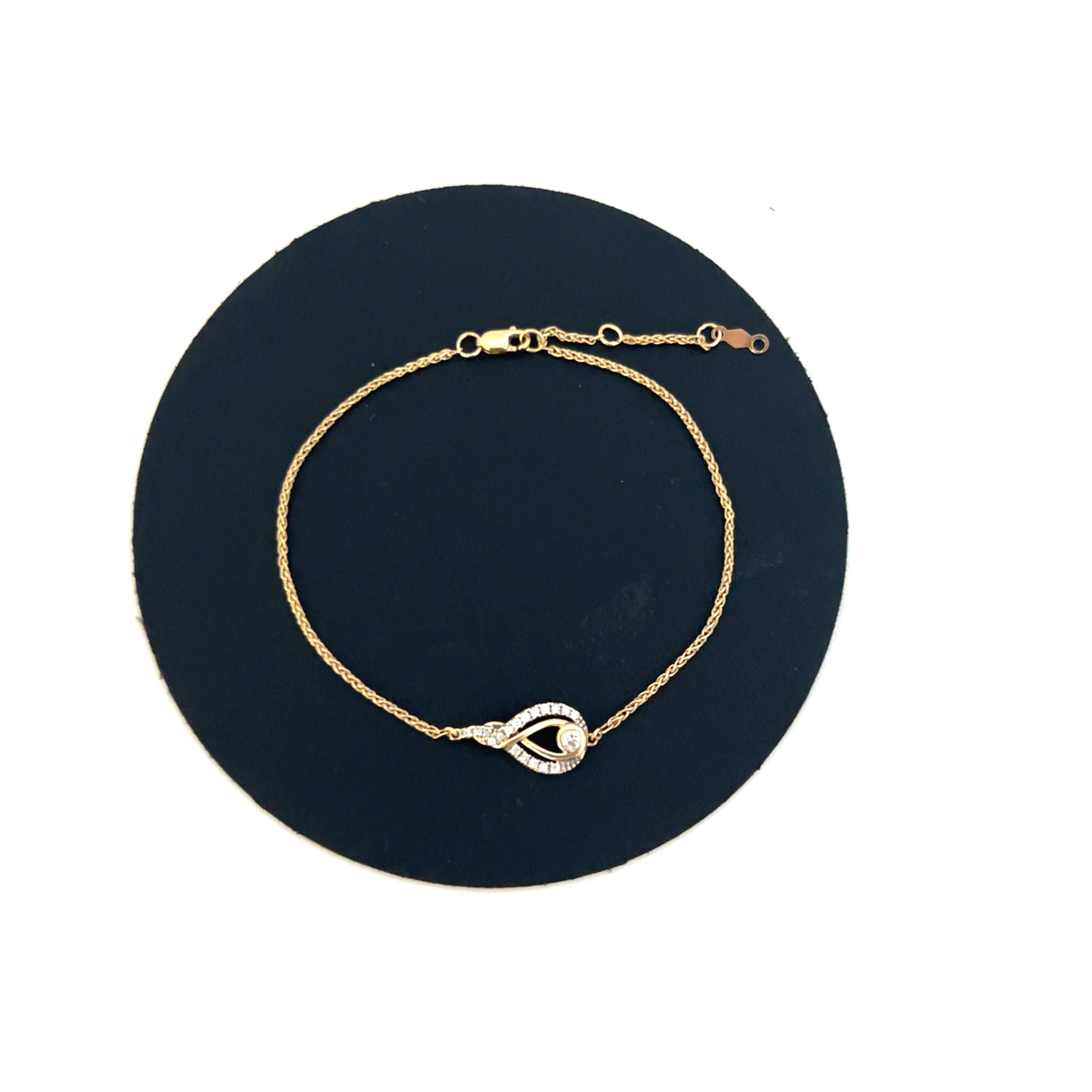 Brillantarmband Gelbgold 416 / 10 kt
