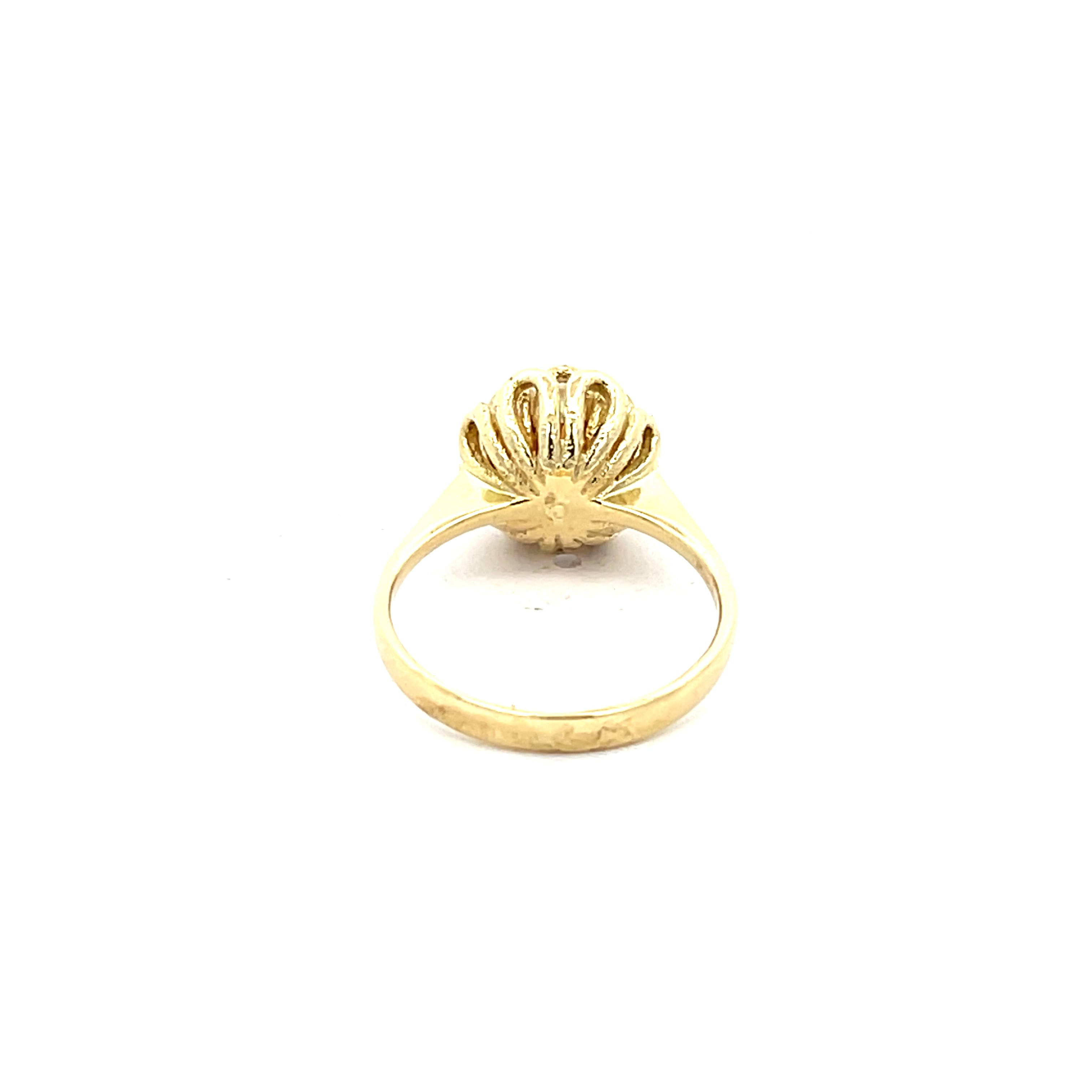 Perlenring Gelbgold 585 / 14 kt