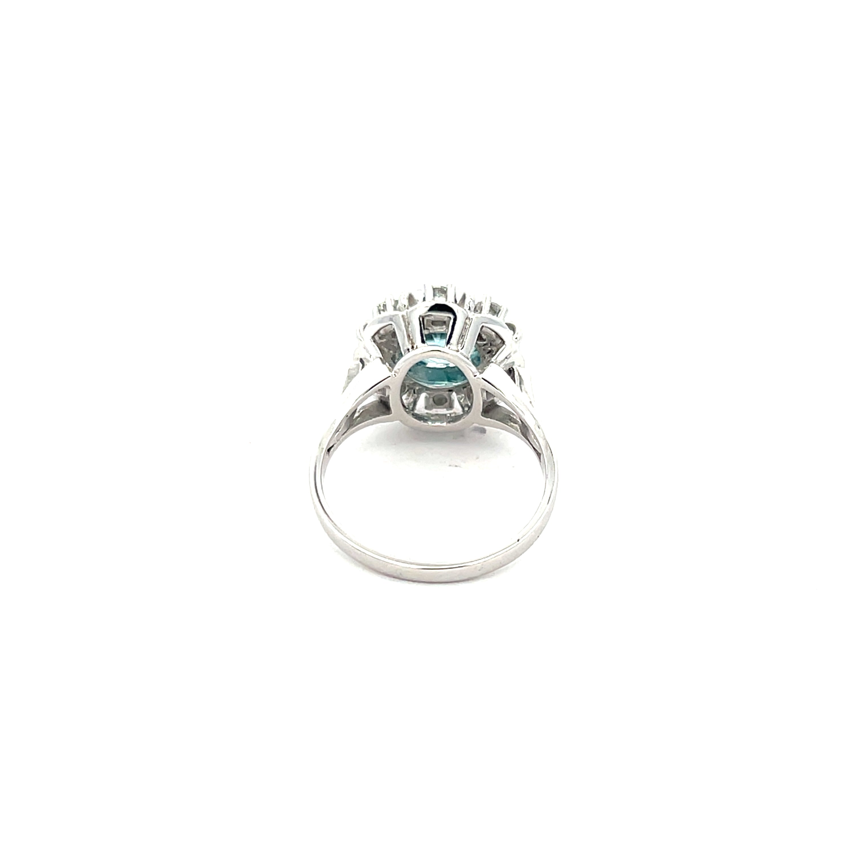 Brillantring Weißgold 585 / 14 kt "53