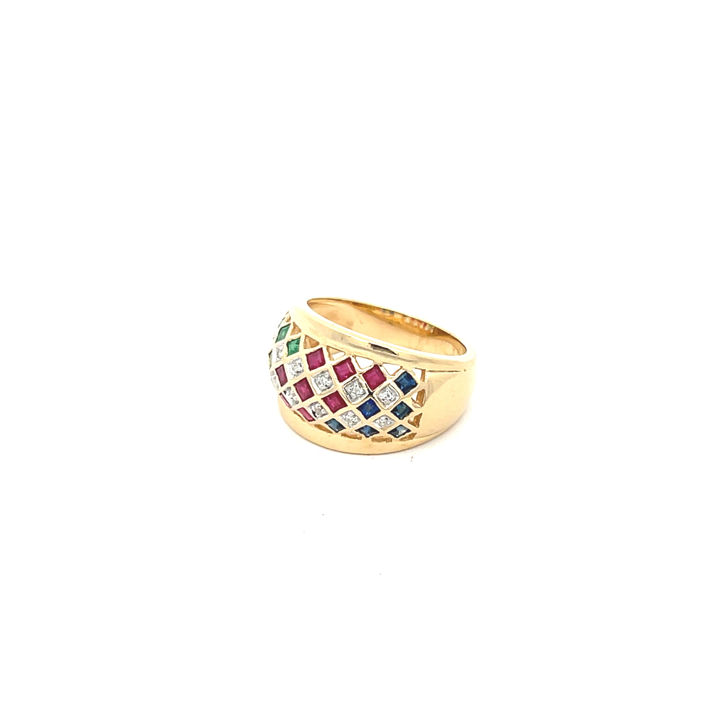 Damenring Gelbgold 585 / 14 kt "53