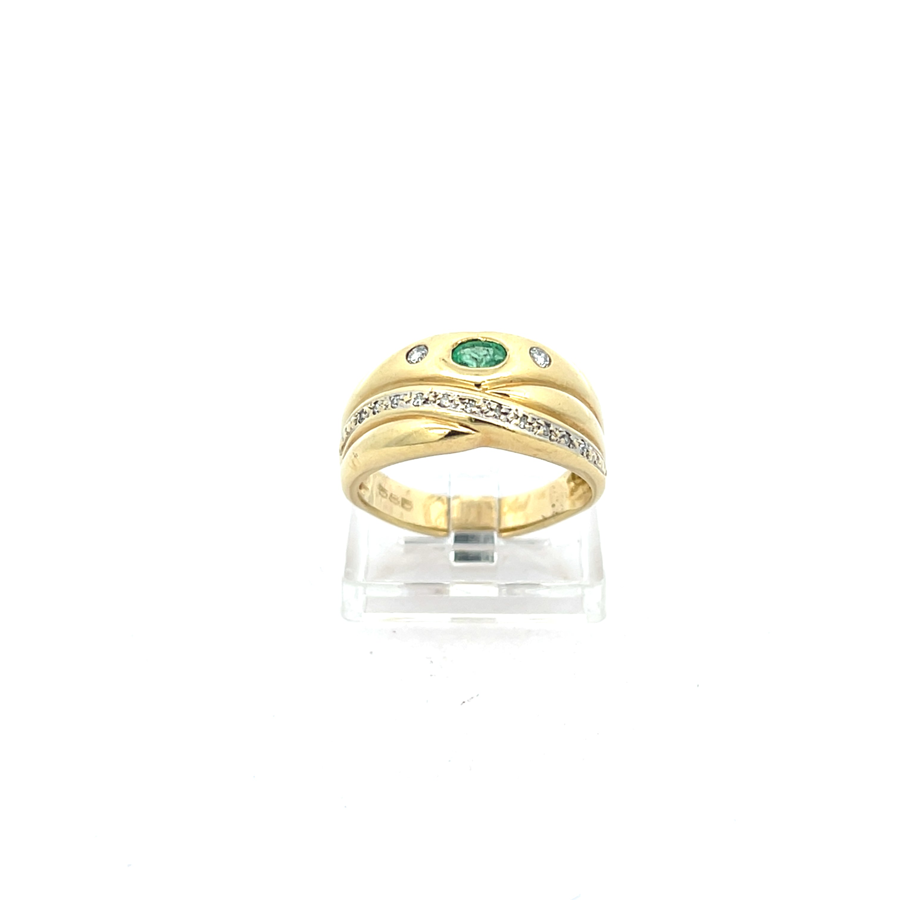 Damenring Gelbgold 585 / 14 kt "56